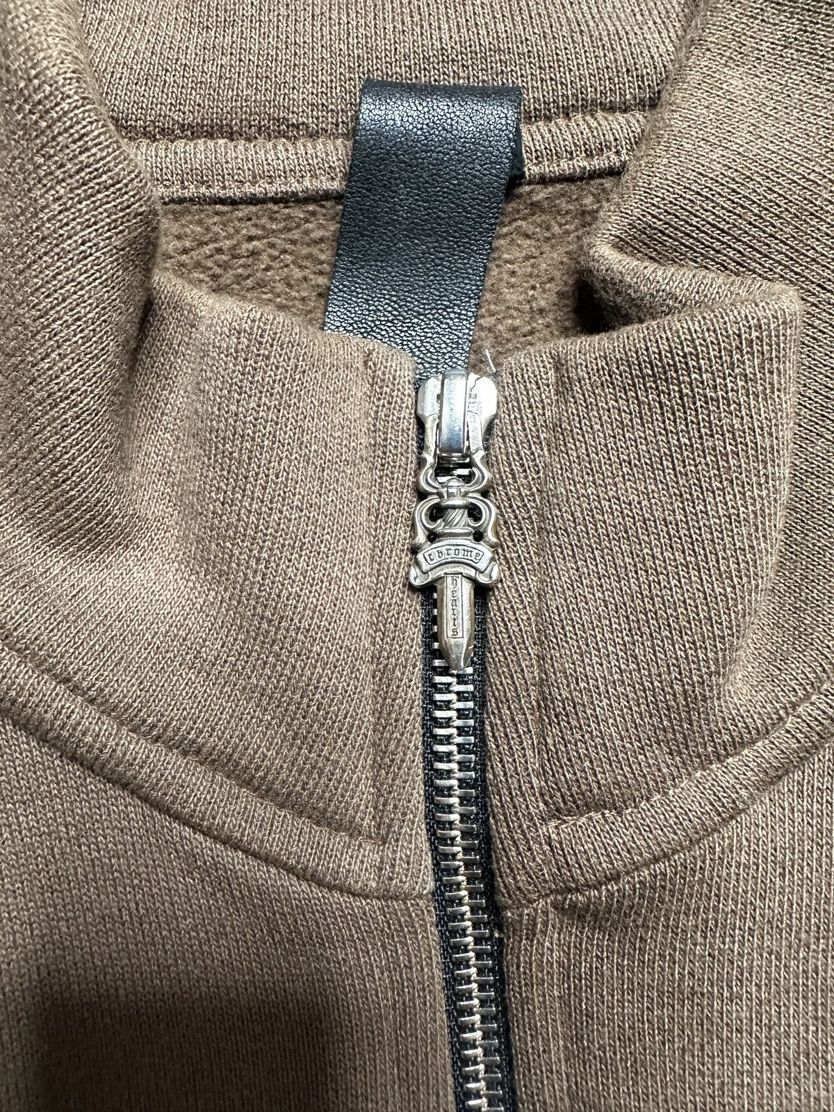Chrome Hearts Chrome Hearts Slo Ride Brown Quarter Zip Size US L / EU 52-54 / 3 - 6 Thumbnail