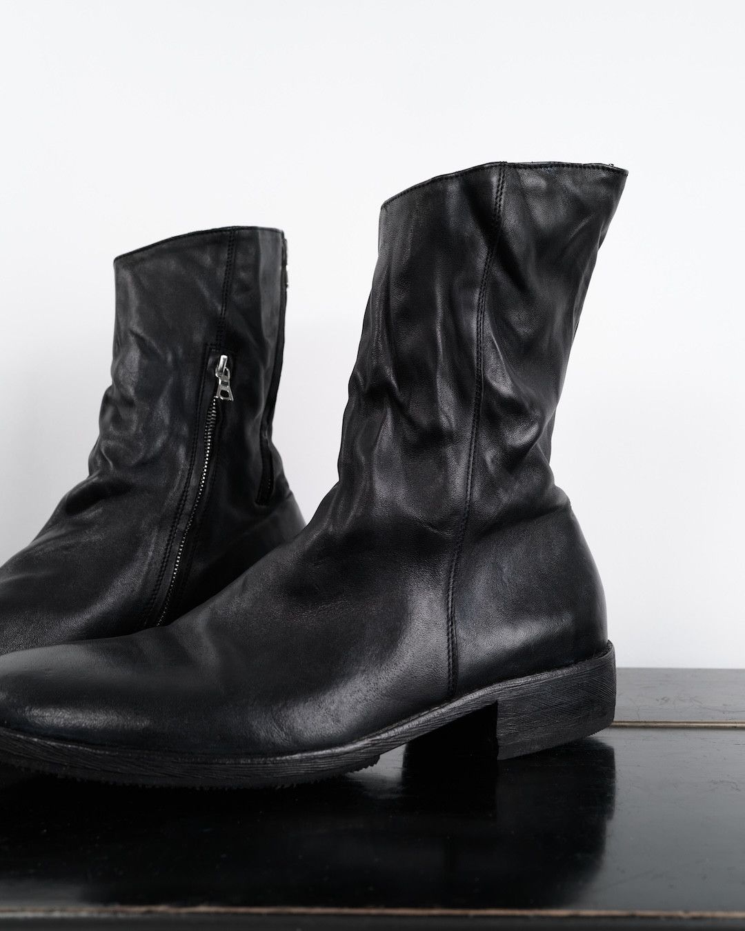 Other HORSE LEATHER BOOTS HB-2RZ-01 Size US 11.5 / EU 44-45 - 9 Thumbnail