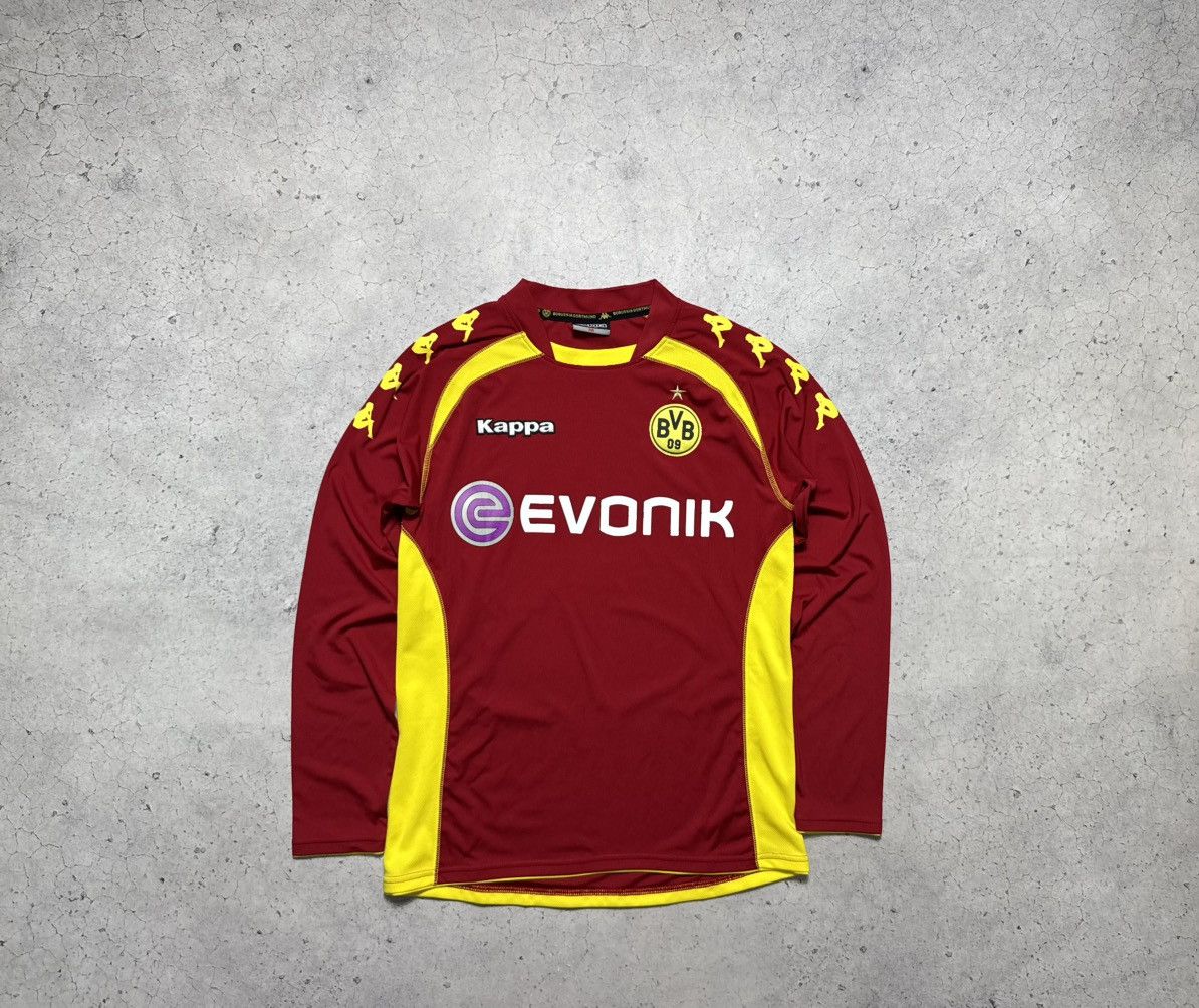 Kappa Kappa FC Borussia Dortmund Soccer Jersey Long Sleeve Size US M / EU 48-50 / 2 - 1 Thumbnail