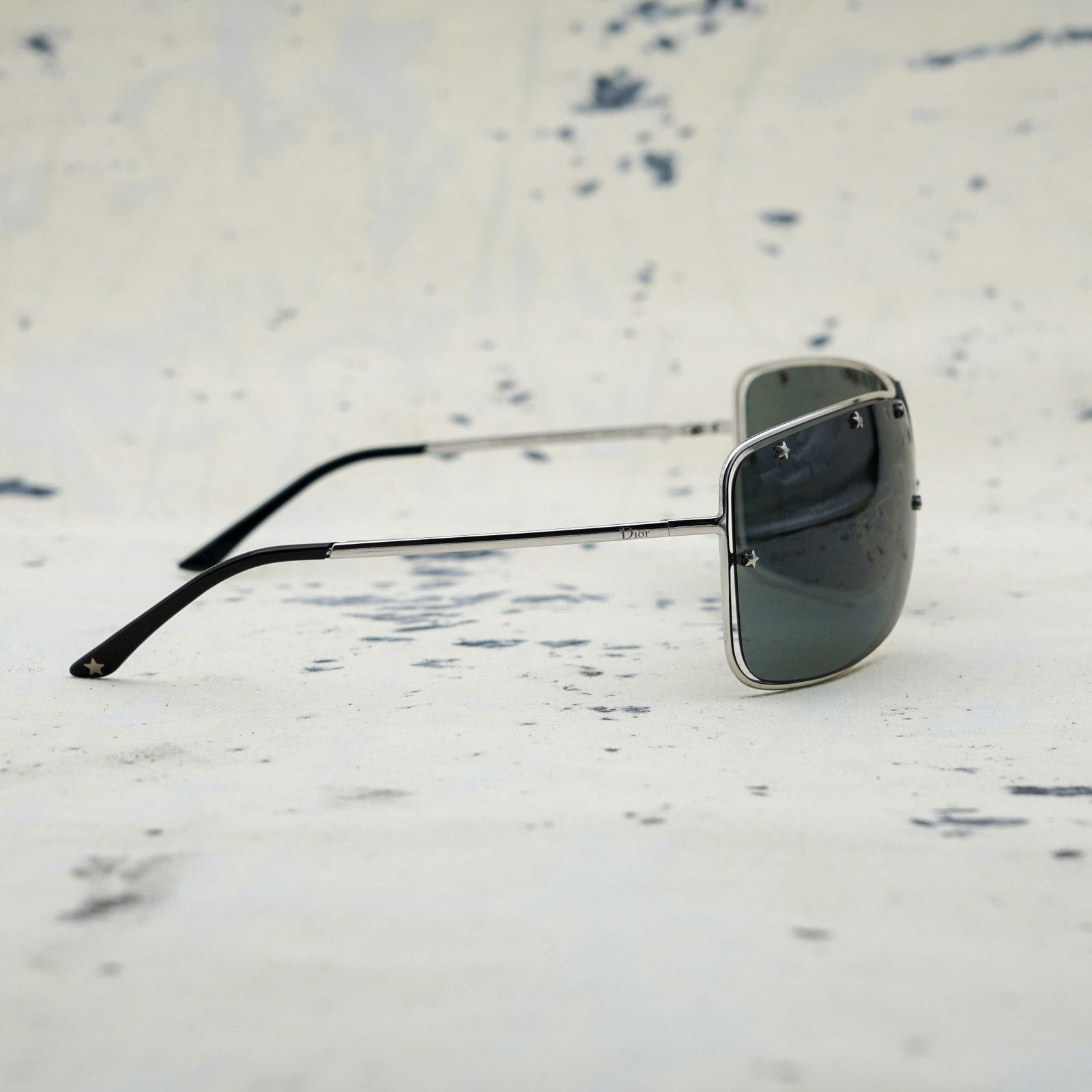 Dior Vintage dior windshield 2 italy star logo metal sunglasses Size ONE SIZE - 3 Thumbnail