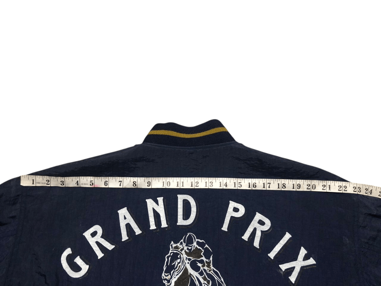 Vintage Vintage 90s Grand Prix Anima Kinen Bomber Jacket Size US L / EU 52-54 / 3 - 21 Thumbnail