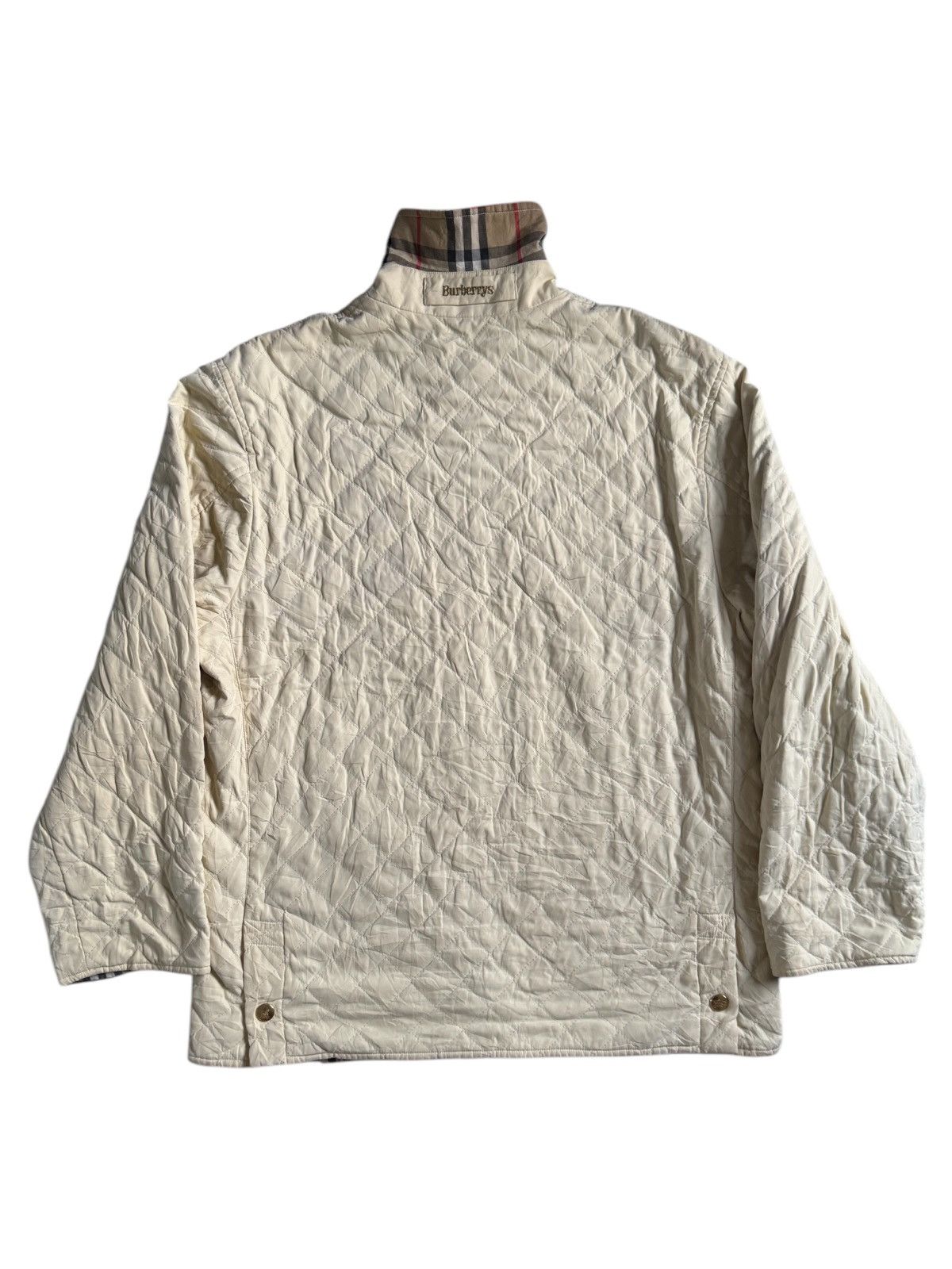 Burberry VERY RARE VINTAGE JACKET BURBERRY NOVA CHECK QUILTED Size US M / EU 48-50 / 2 - 2 Thumbnail