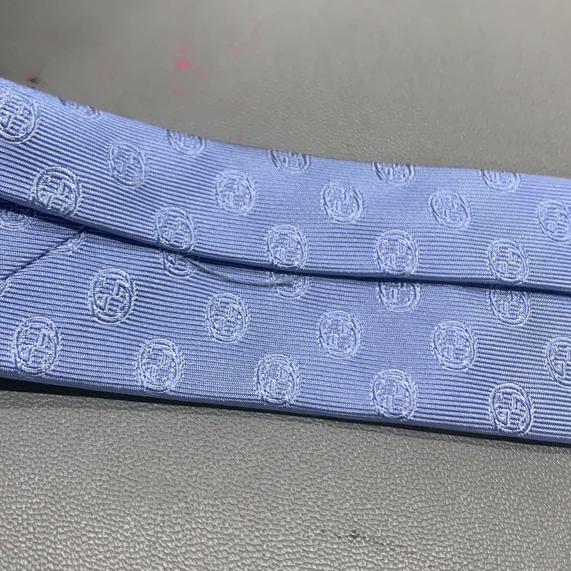 Gucci GUCCI Silk Tie in Light Blue Color-2506 Size ONE SIZE - 4 Thumbnail