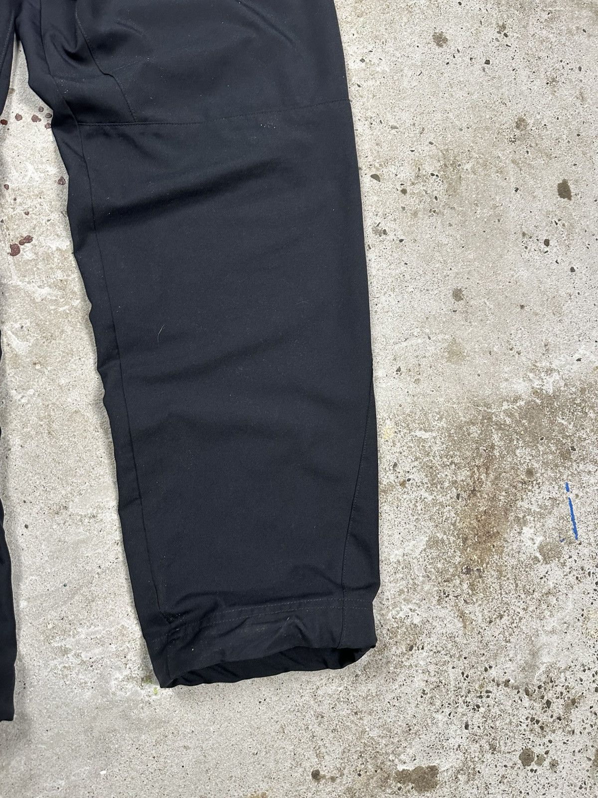 Nike Vintage Y2K Nike Black Baggy Track Pants Swoosh rare usa Size US 30 / EU 46 - 10 Thumbnail