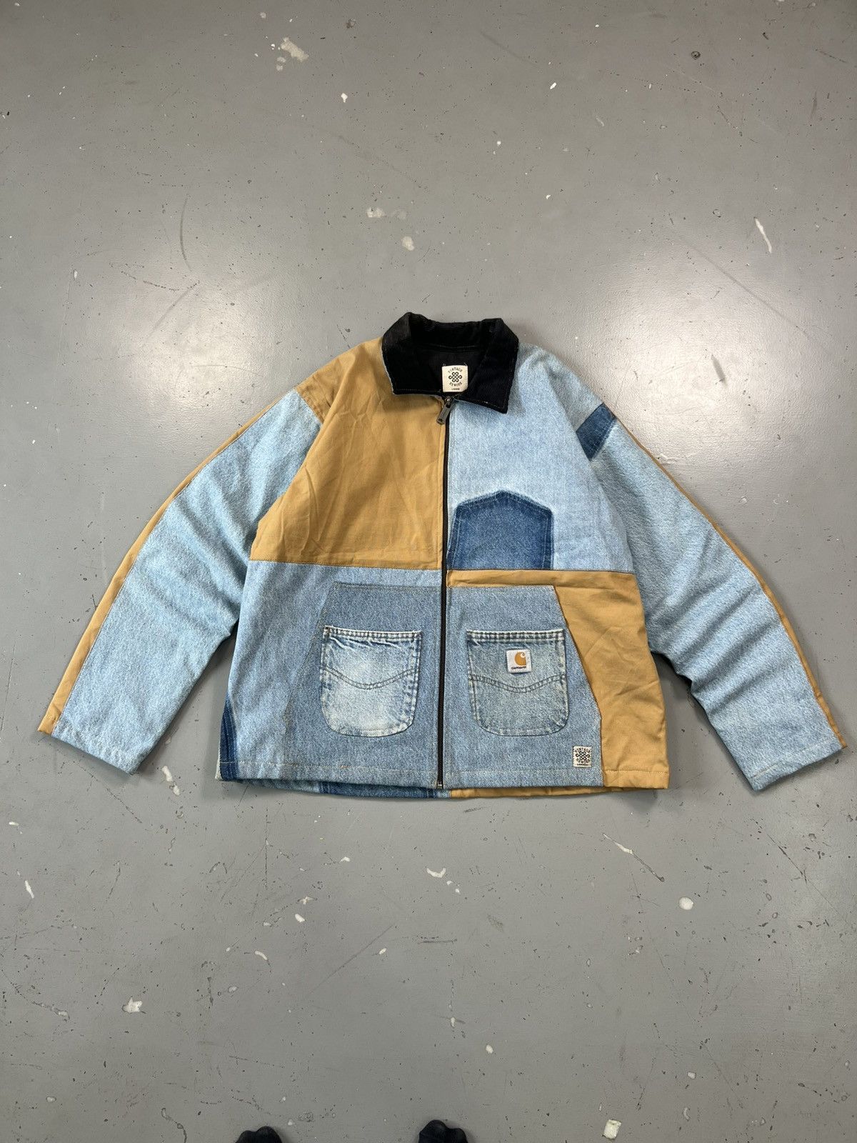 Carhartt Vintage custom up cycle Carhartt jacket - l Size US L / EU 52-54 / 3 - 1 Thumbnail