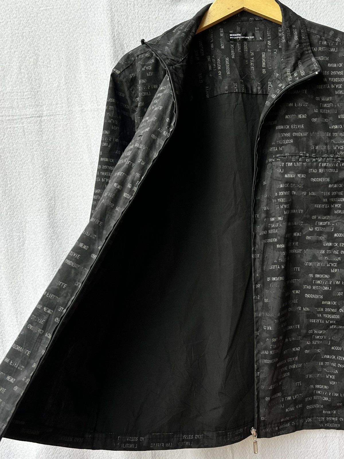 Other Japanese style moderm poem zip jacket ifsix lgb Size US L / EU 52-54 / 3 - 8 Thumbnail
