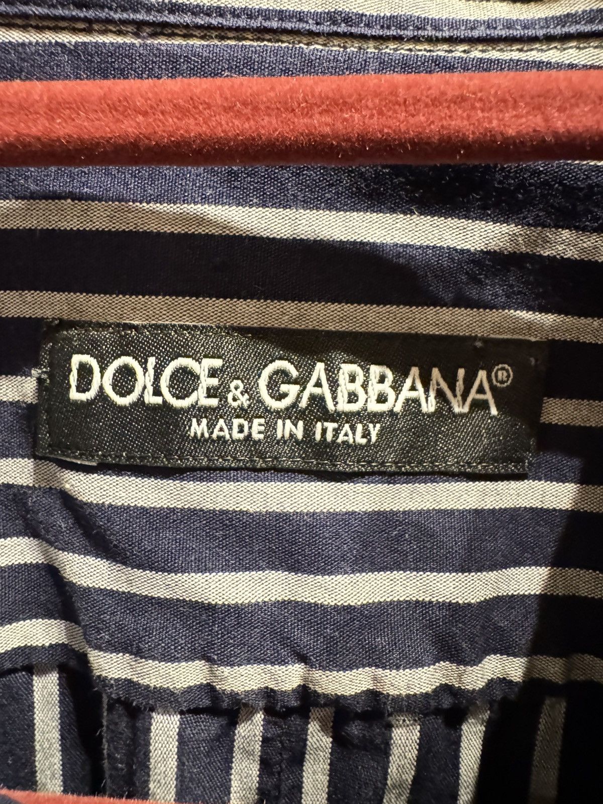 Dolce & Gabbana Dolce & Gabbana- cotton shirt Size 42L - 2 Thumbnail