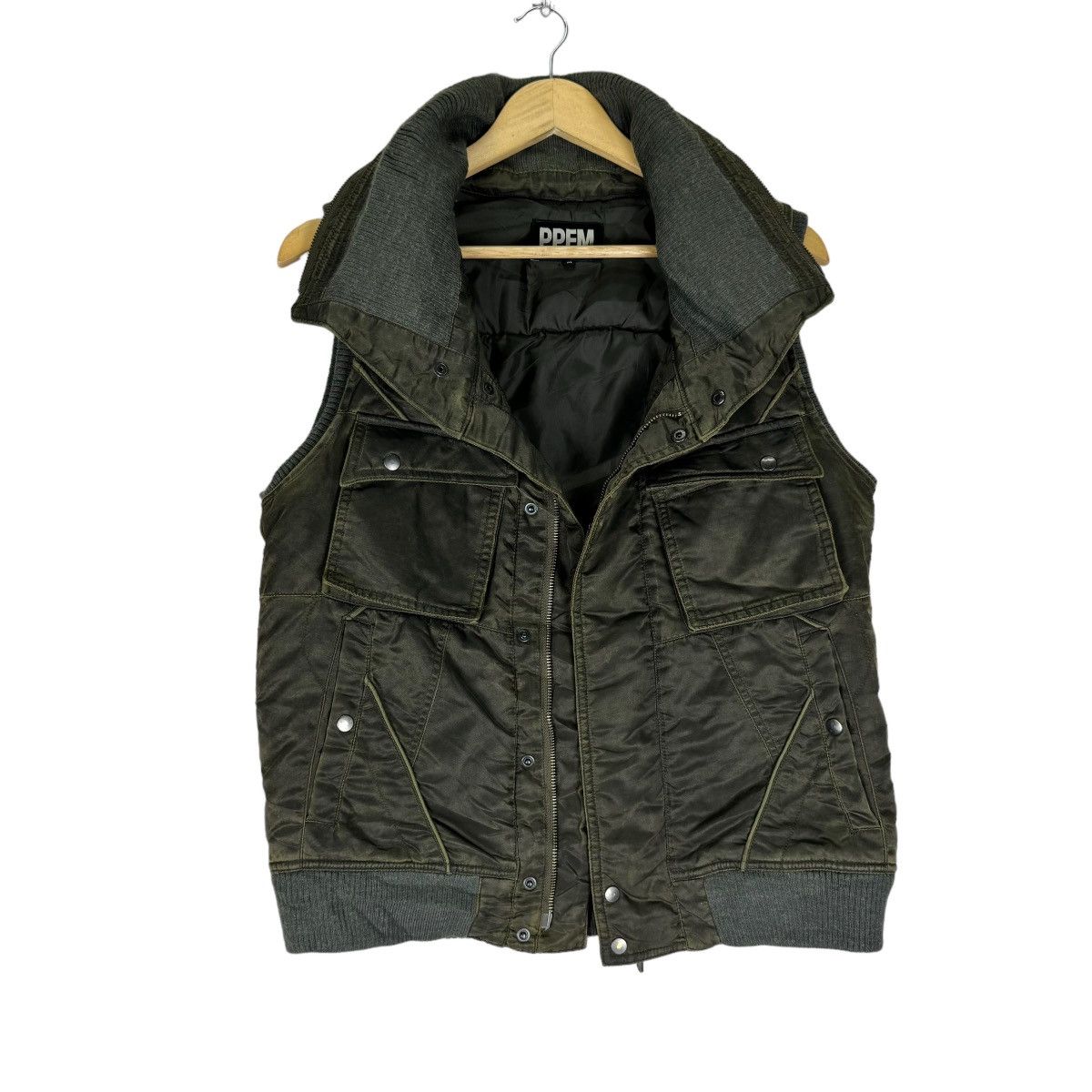 Japanese Brand × PPFM × Vintage ☀️PPFM NYLON UTILITY POCKET VEST Size US M / EU 48-50 / 2 - 2 Thumbnail
