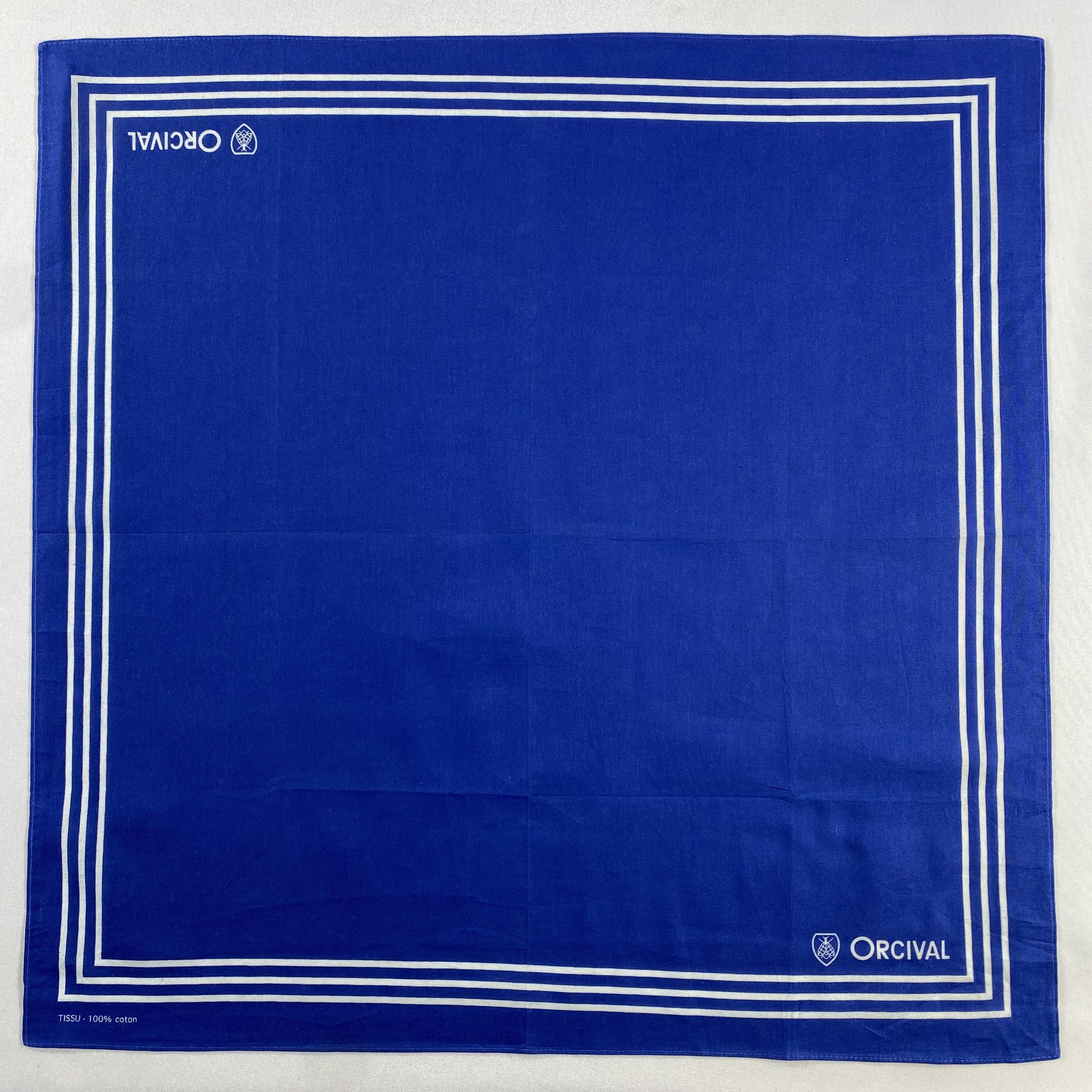 Orcival × Vintage Orcival Handkerchief / Neckerchief / Bandana-P1109 Size ONE SIZE - 1 Thumbnail