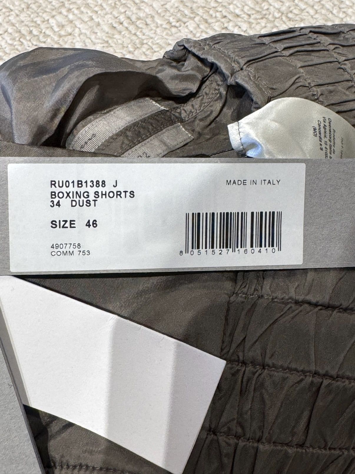 Rick Owens Rick owens boxing shorts Size US 30 / EU 46 - 4 Thumbnail