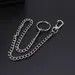 Vintage Travel Wallet Chain Heavy Duty Jeans Link Coil Leash Size ONE SIZE - 6 Thumbnail