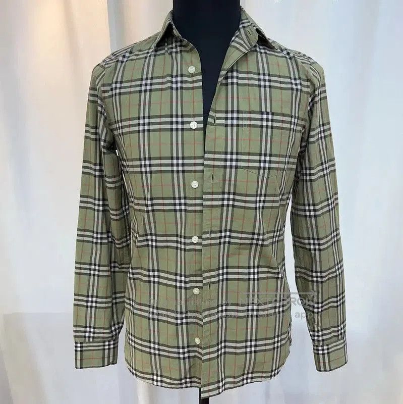 Burberry Burberry Color Block Cotton Women's Shirt. Size XS / US 0-2 / IT 36-38 - 2 Thumbnail