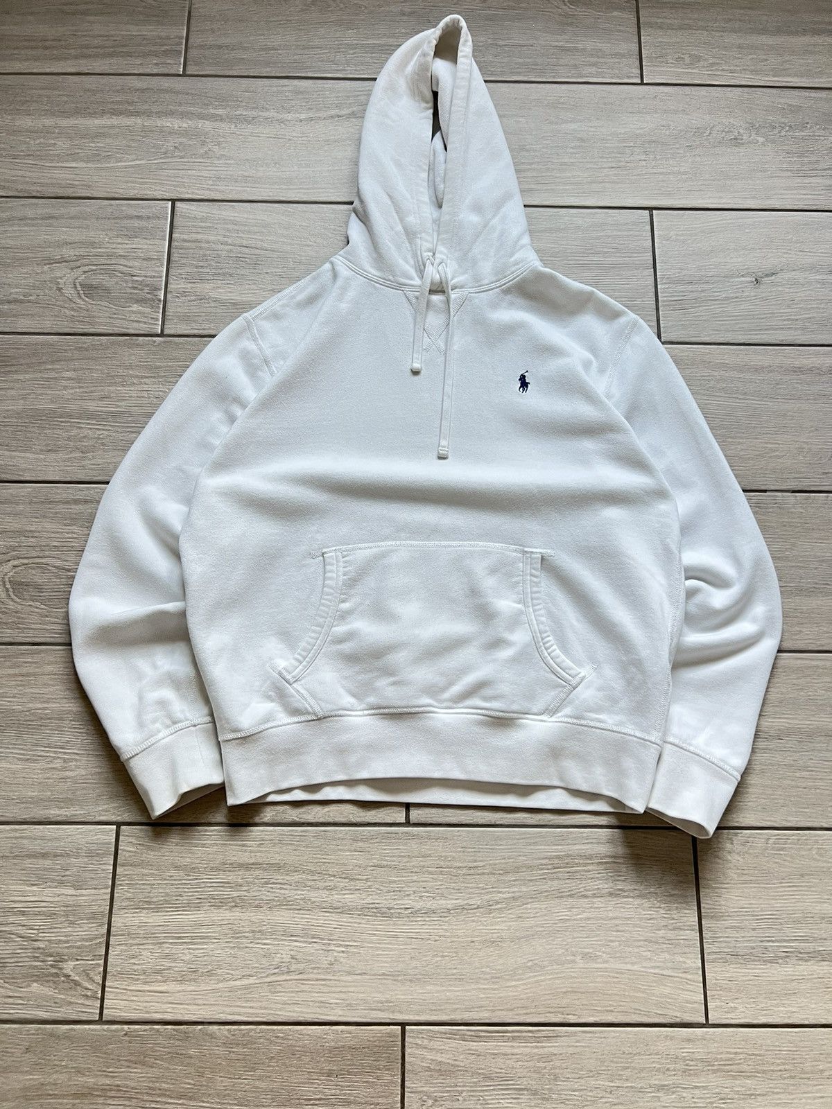 Ralph Lauren RARE Polo Ralph Lauren White Hoodie Old Money Size US M / EU 48-50 / 2 - 1 Thumbnail