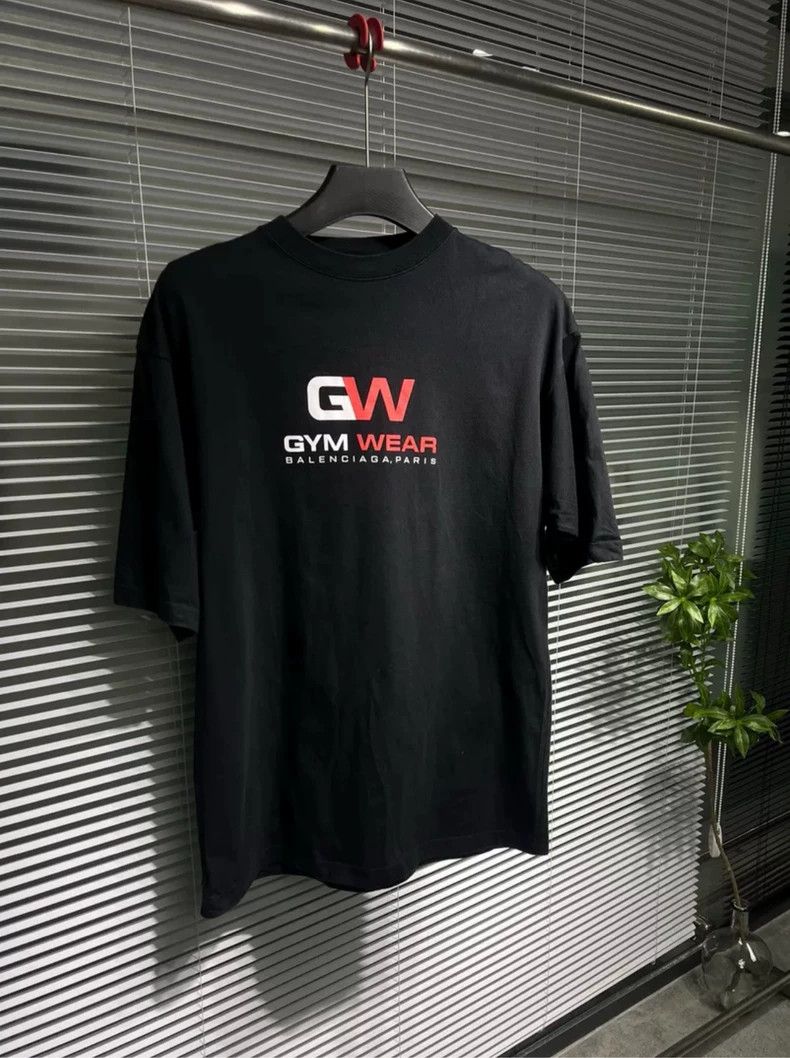 Balenciaga Balenciaga Gym Wear Short Sleeve T-Shirt - dmc Size US S / EU 44-46 / 1 - 1 Thumbnail
