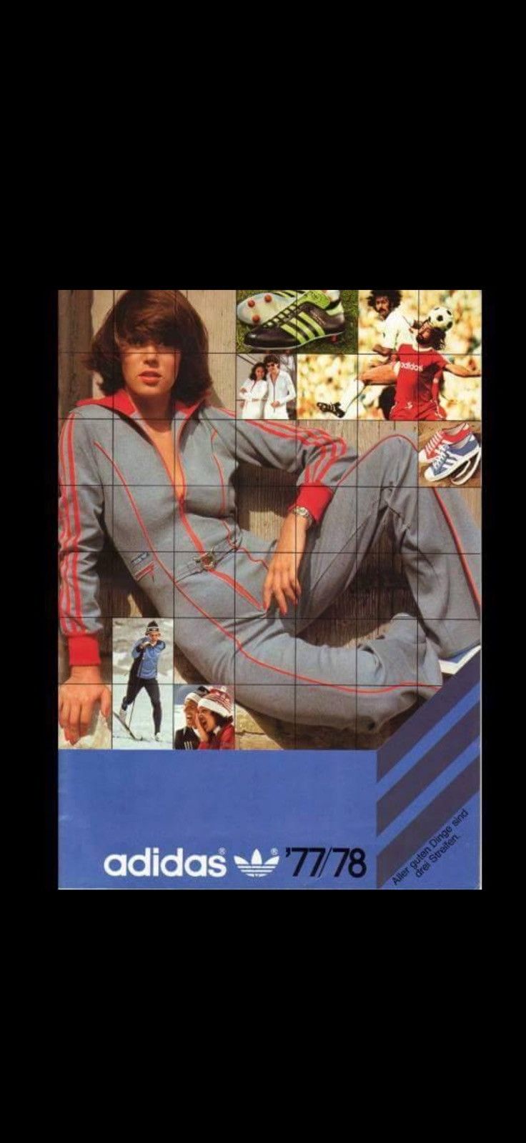 Adidas 70s single-breasted jumpsuit, vintage, rare, 70s, unique Size M / US 6-8 / IT 42-44 - 10 Thumbnail
