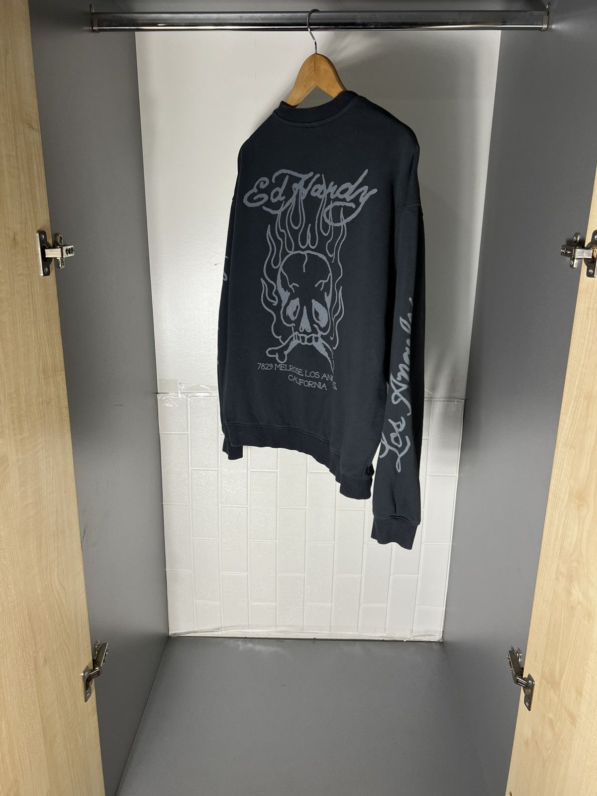 Ed Hardy VINTAGE ED HARDY BY CHRISTIAN AUDIGIER DESIGNER CASUAL Y2K Size US L / EU 52-54 / 3 - 16 Thumbnail