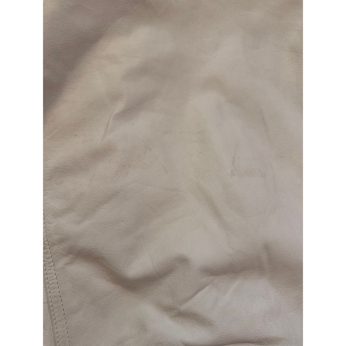 Vintage VINTAGE WHITE WILSONS LEATHER 80’S LEATHER JACKET Size US M / EU 48-50 / 2 - 14 Thumbnail