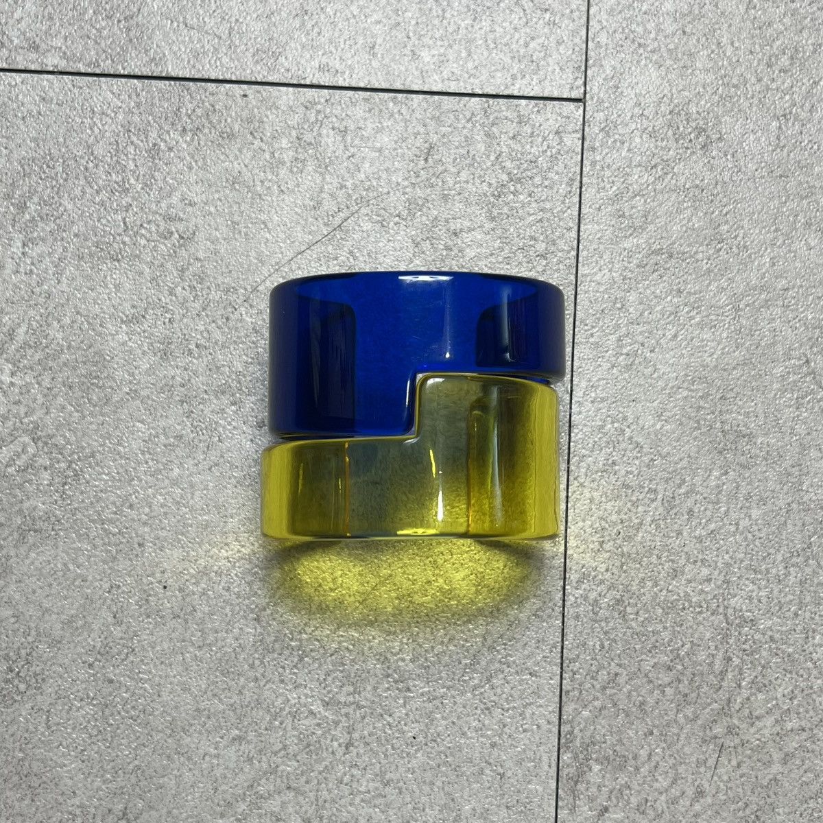 Designer × Issey Miyake Issei Miyake FETE 2Tone Bangle Bracelet Size ONE SIZE - 3 Thumbnail