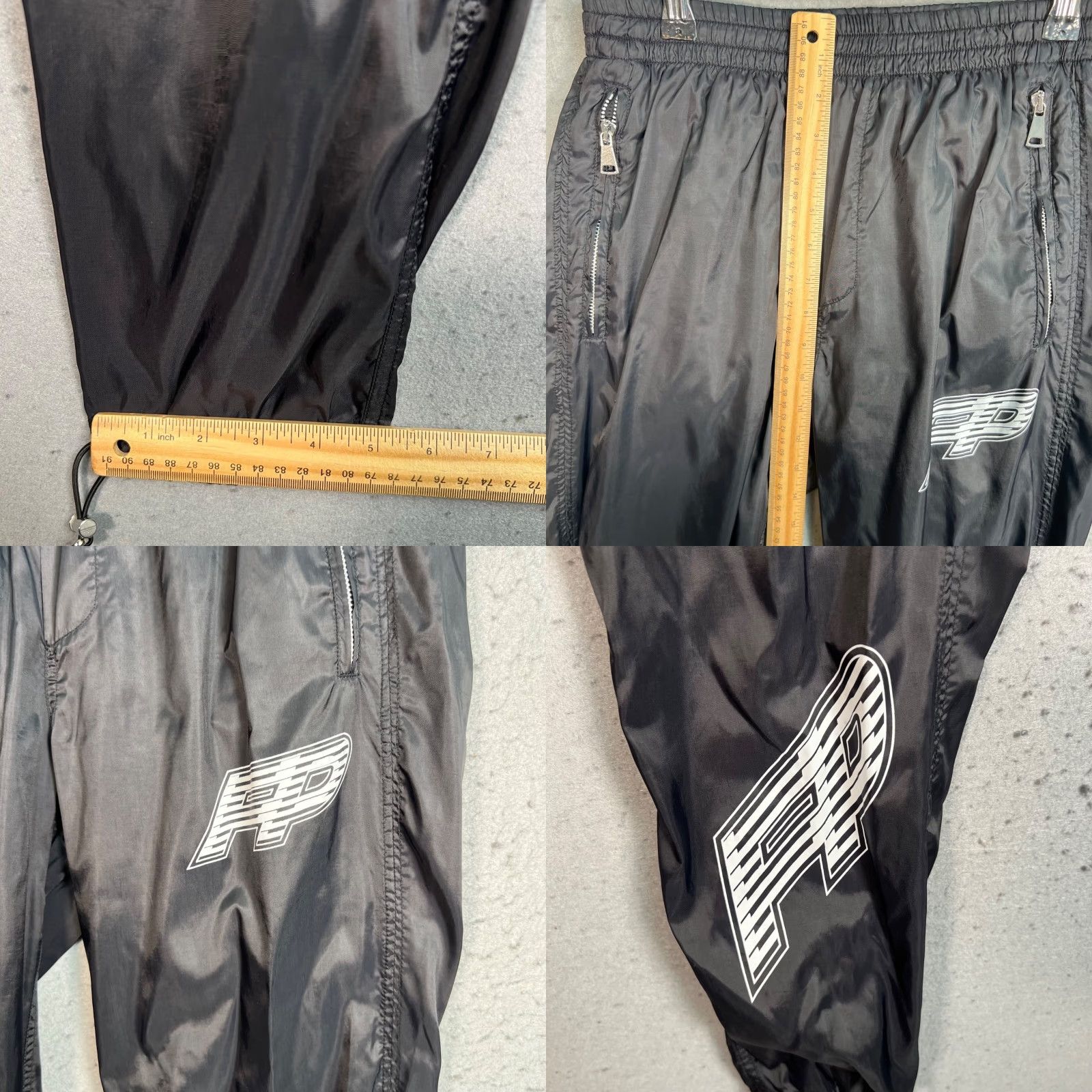 Filling Pieces Filling Pieces Mens Size Small Black Nylon Jogger Pants Size US 28 / EU 44 - 8 Thumbnail