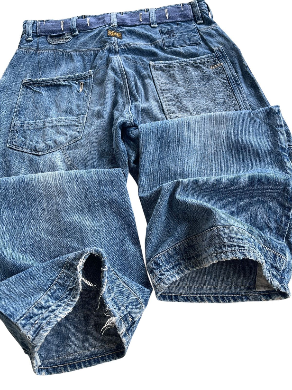 G-Star G-star Raw 3301 Distressed Flared Denim Size US 32 / EU 48 - 11 Thumbnail