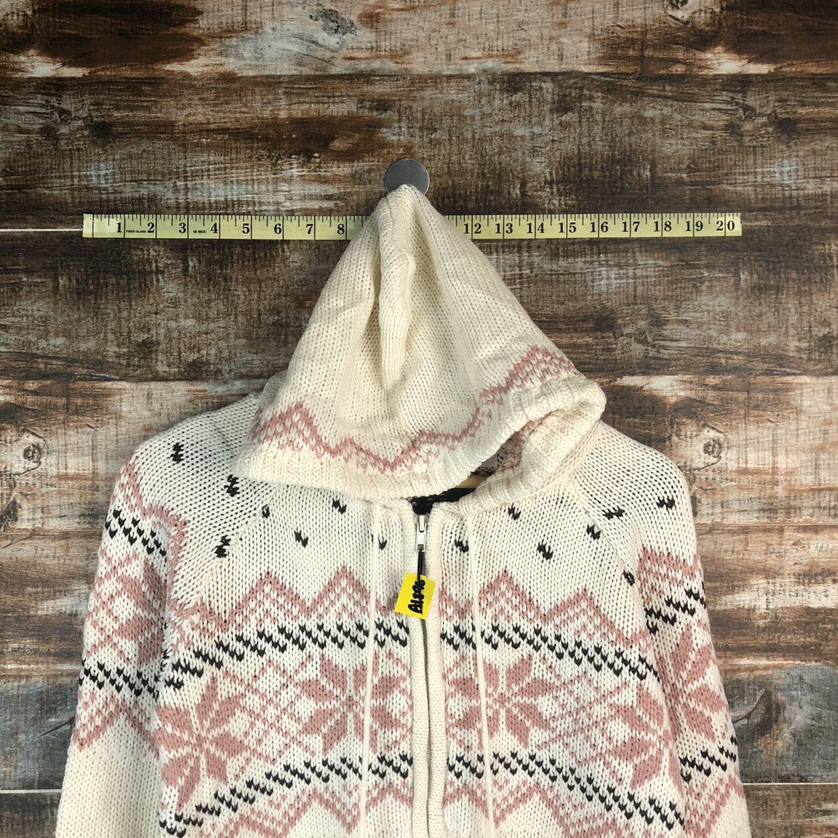 Homespun Knitwear × Japanese Brand J-Honey White Hoodie Knitwear #A1896 Size M / US 6-8 / IT 42-44 - 4 Thumbnail