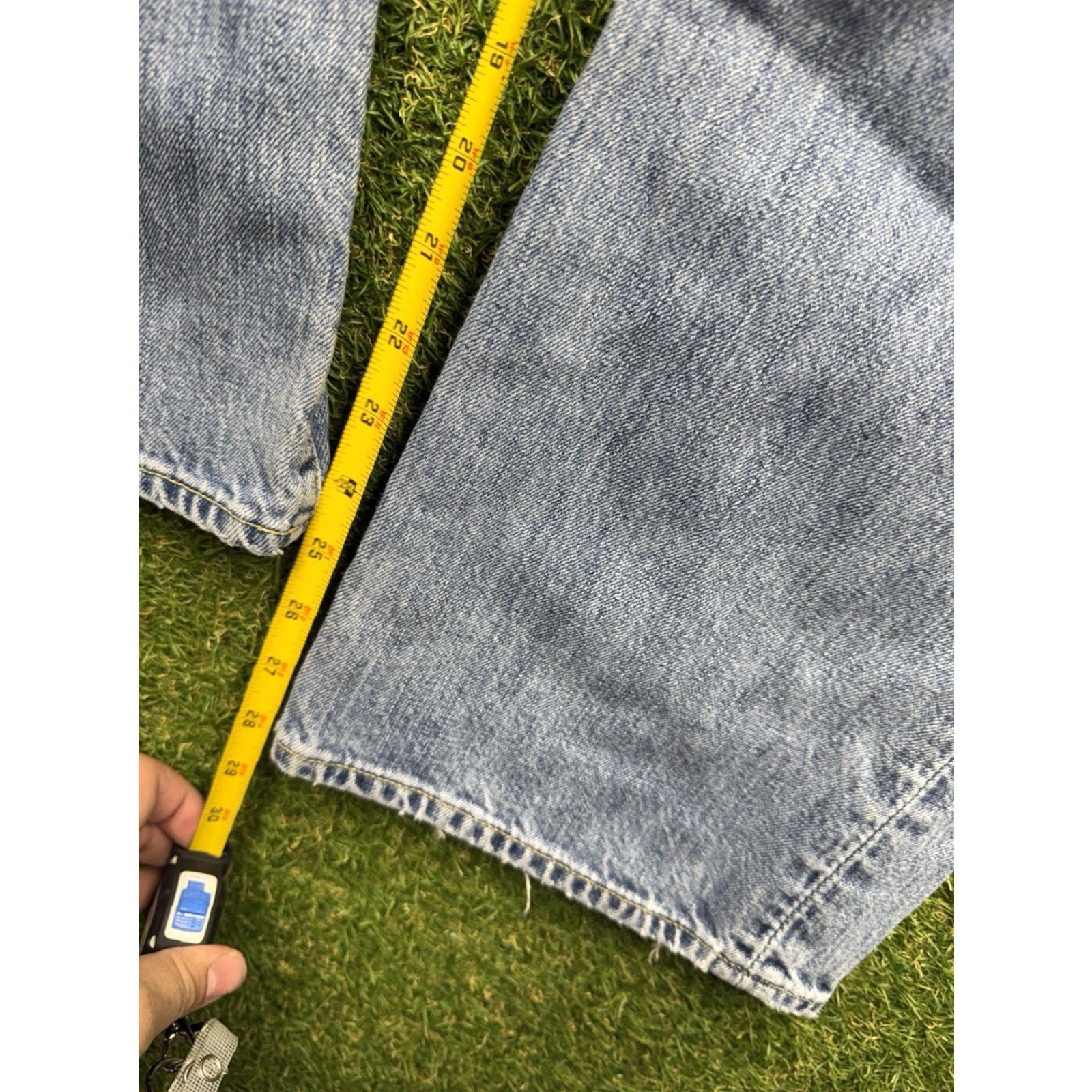 Polo Ralph Lauren Polo Ralph Lauren Jeans Mens 38x30 Light Wash Denim Vintage 67 Straight Leg 5-Pocket Logo Blue Cotton Regular 38 Mens Size US M / EU 48-50 / 2 - 7 Thumbnail