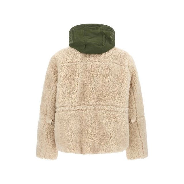 Sacai SACAI Green Shearling Jacket New & Authentic (Men's size:L;) Size US L / EU 52-54 / 3 - 2 Thumbnail