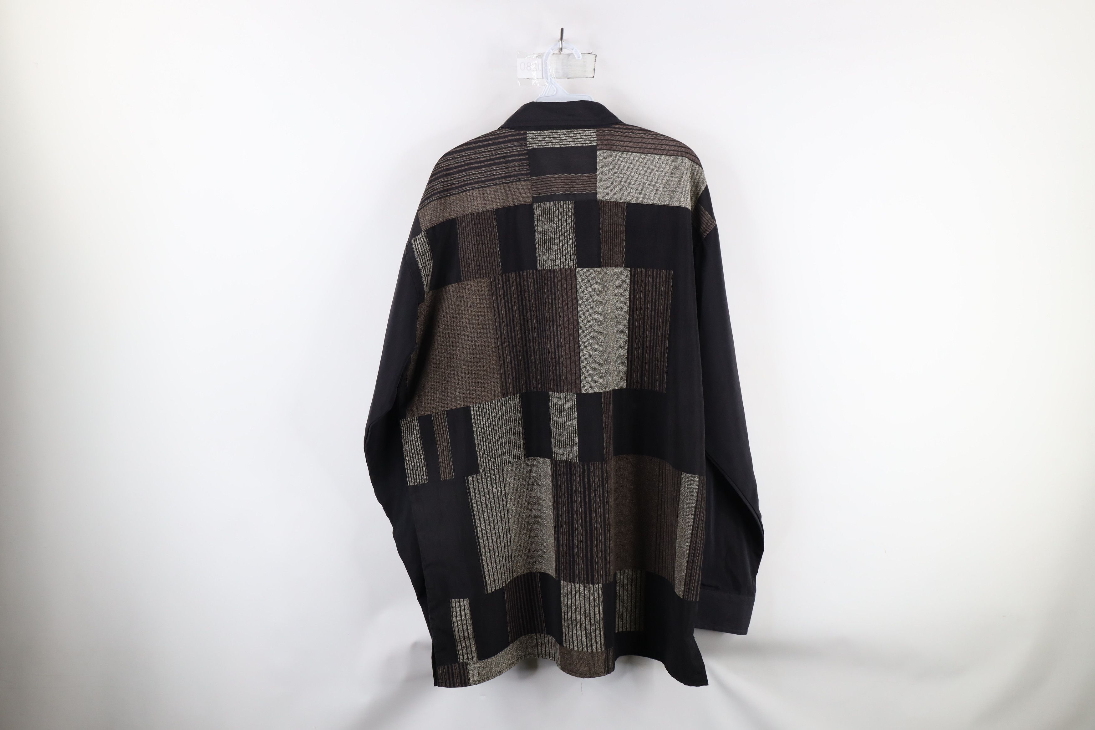 Vintage Vintage 90s Streetwear Disco Dance Collared Button Shirt Size US L / EU 52-54 / 3 - 8 Thumbnail