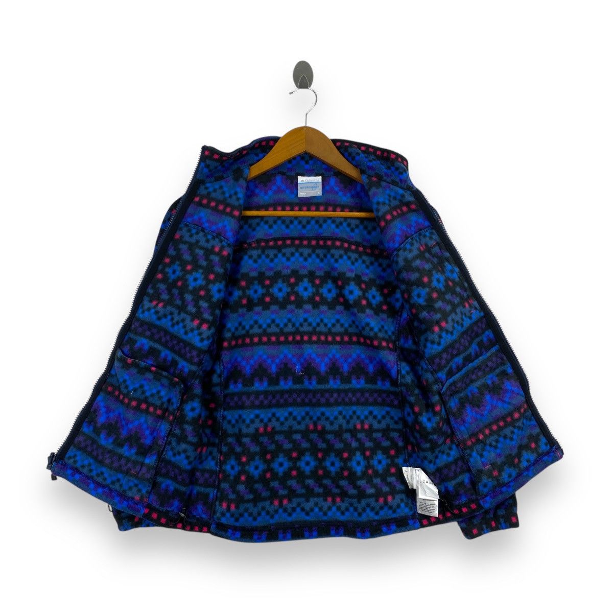 Columbia Vintage COLUMBIA INTERCHANGE Fabric Aztec Navajo Jacket Size S / US 4 / IT 40 - 4 Thumbnail