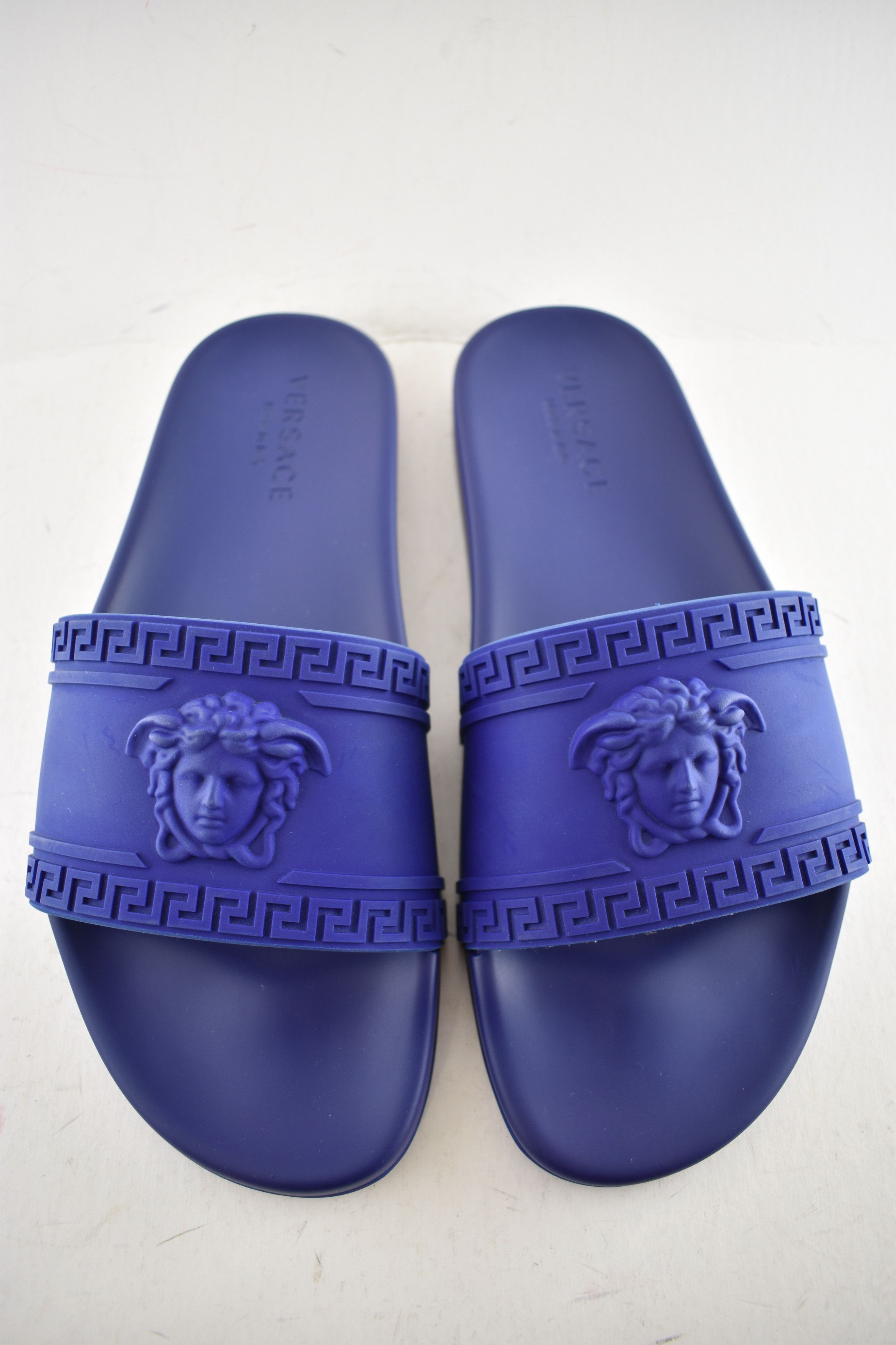 Versace Medusa Rubber Logo Slide Pool Sandal Flip Flop Flat 44 11 Size US 11 / EU 44 - 6 Thumbnail