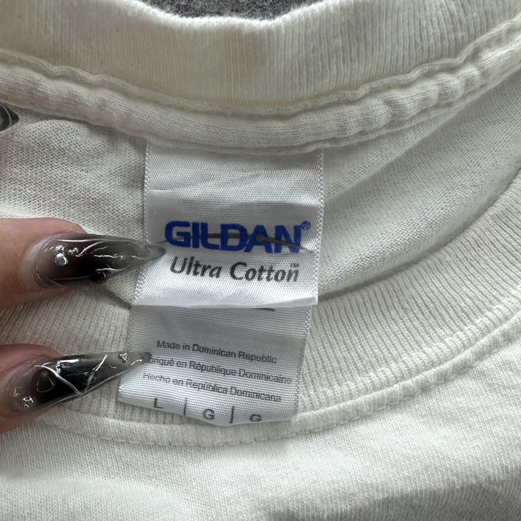 Gildan Austin McCarl Shirt Mens Large White Graphic Sprint Car Racing 17A Double-Sided Size US L / EU 52-54 / 3 - 3 Thumbnail