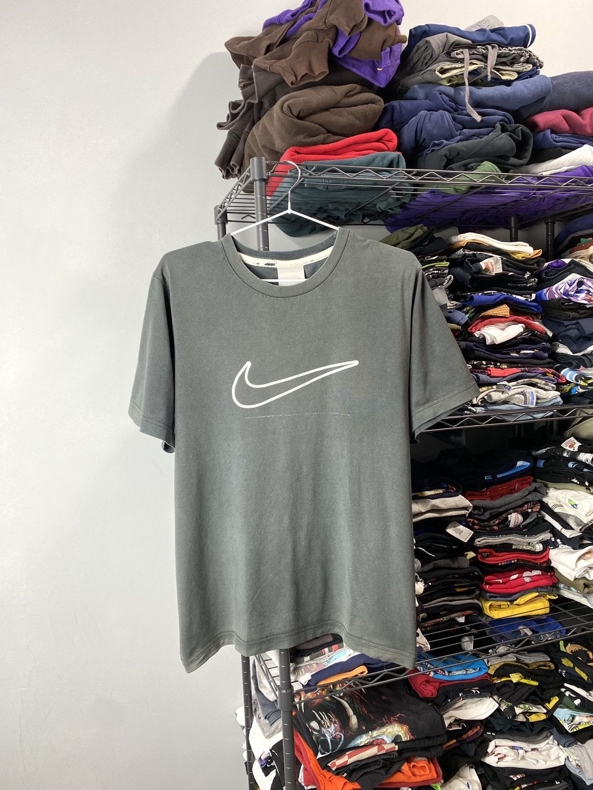 Nike Vintage 1990s Nike T Shirt Big Logo Size US M / EU 48-50 / 2 - 1 Thumbnail
