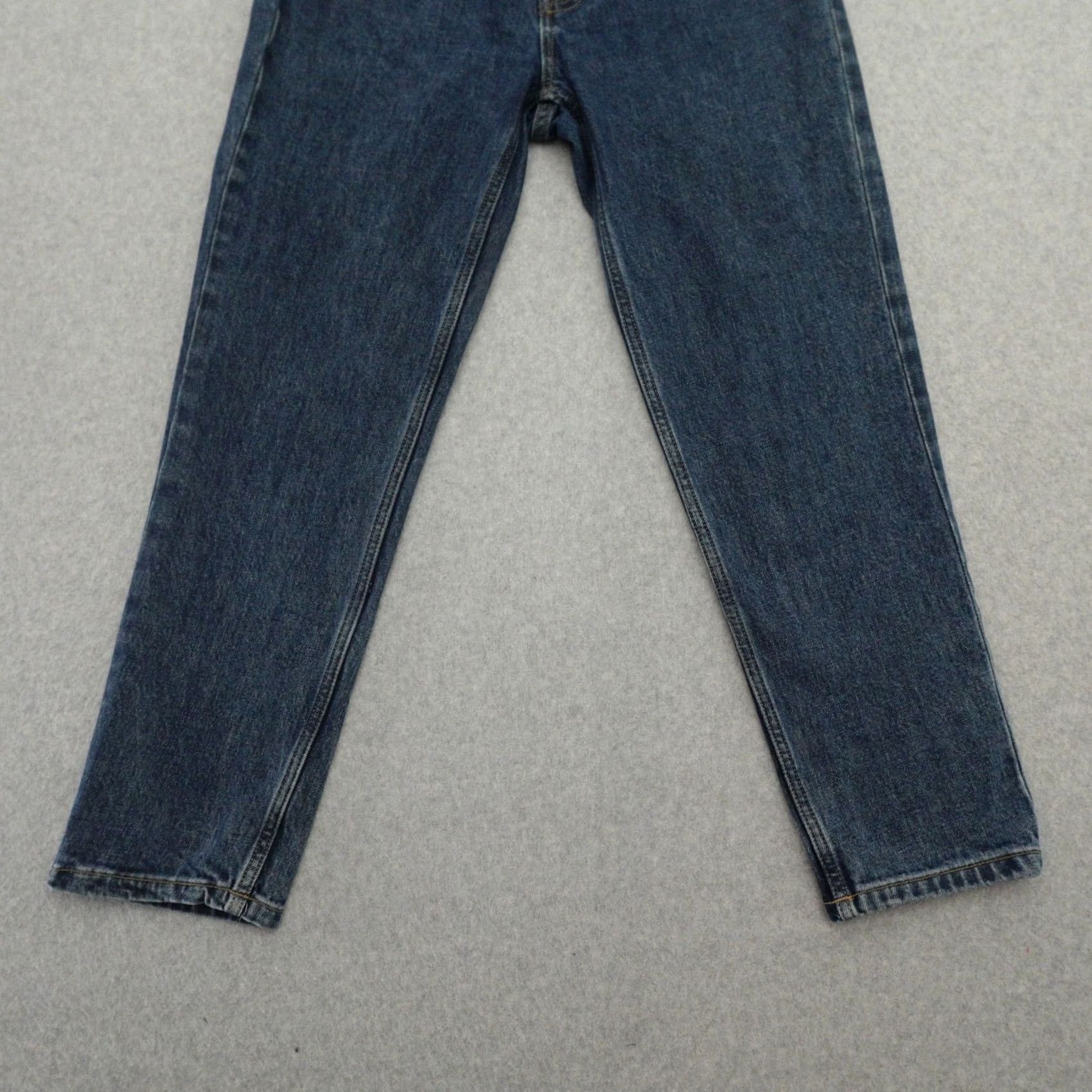Everlane EVERLANE The Cheeky Jean Jeans Women 24 (24X25) Blue Crop Straight Medium Wash Size 42" / US 20 - 4 Thumbnail