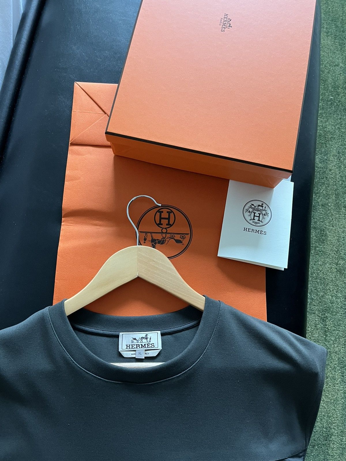 Hermes Rare Brand New Runway Hermes Tee T-Shirt Size US XL / EU 56 / 4 - 9 Thumbnail