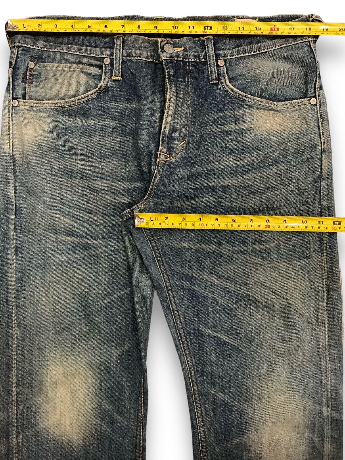 Edwin Rare Vintage 90s Edwin USA Loose Fit Kaihara Denim Jeans Size US 36 / EU 52 - 18 Thumbnail