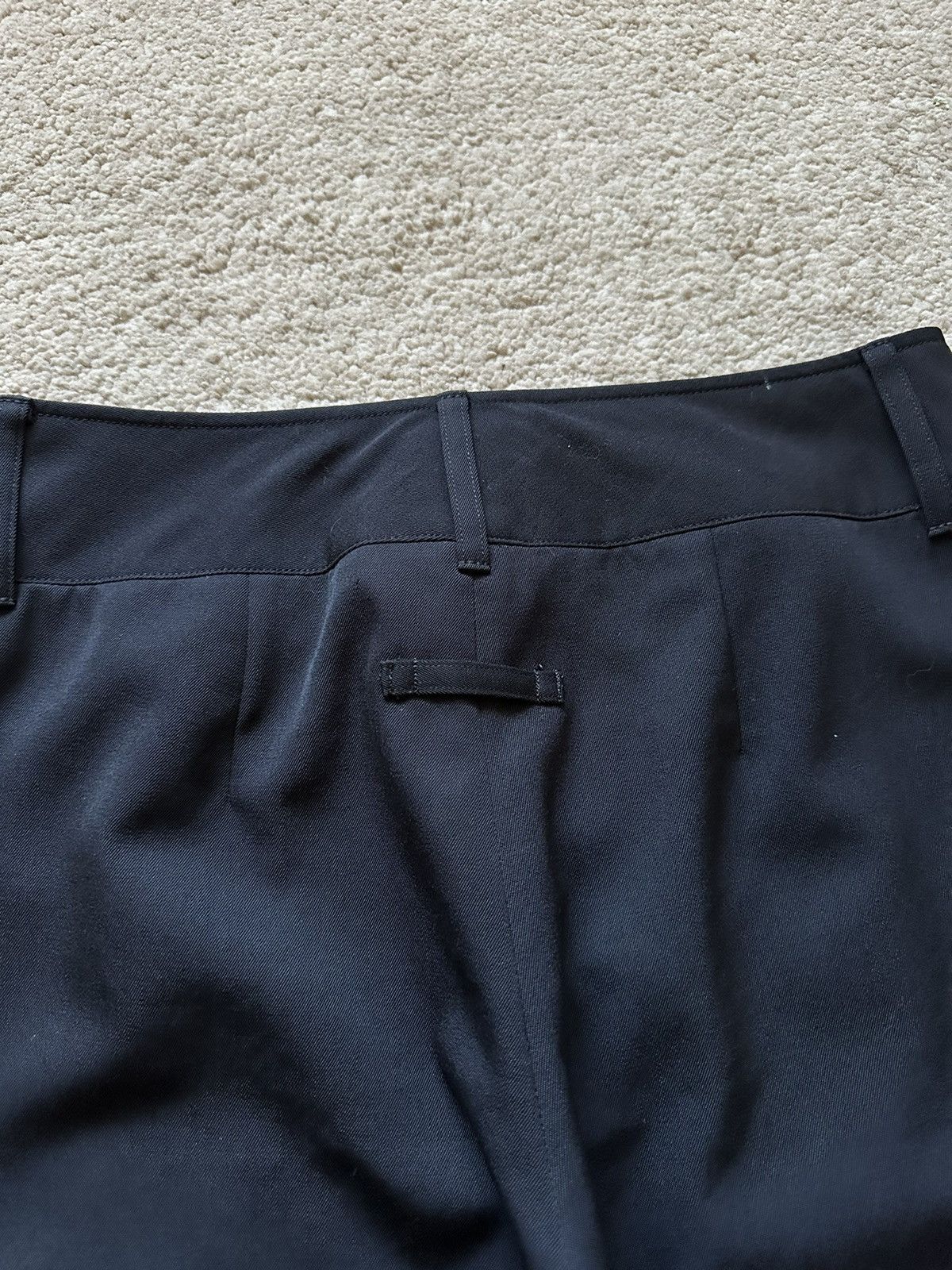 1990s Jean Paul Gaultier Classique Straight Leg Wool Pant