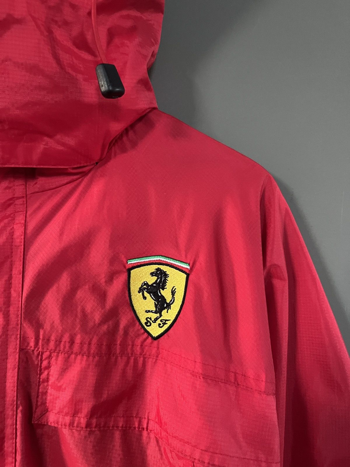 Ferrari Ferrari Official Red Parka Windbreaker Jacket F1 Size US L / EU 52-54 / 3 - 4 Thumbnail