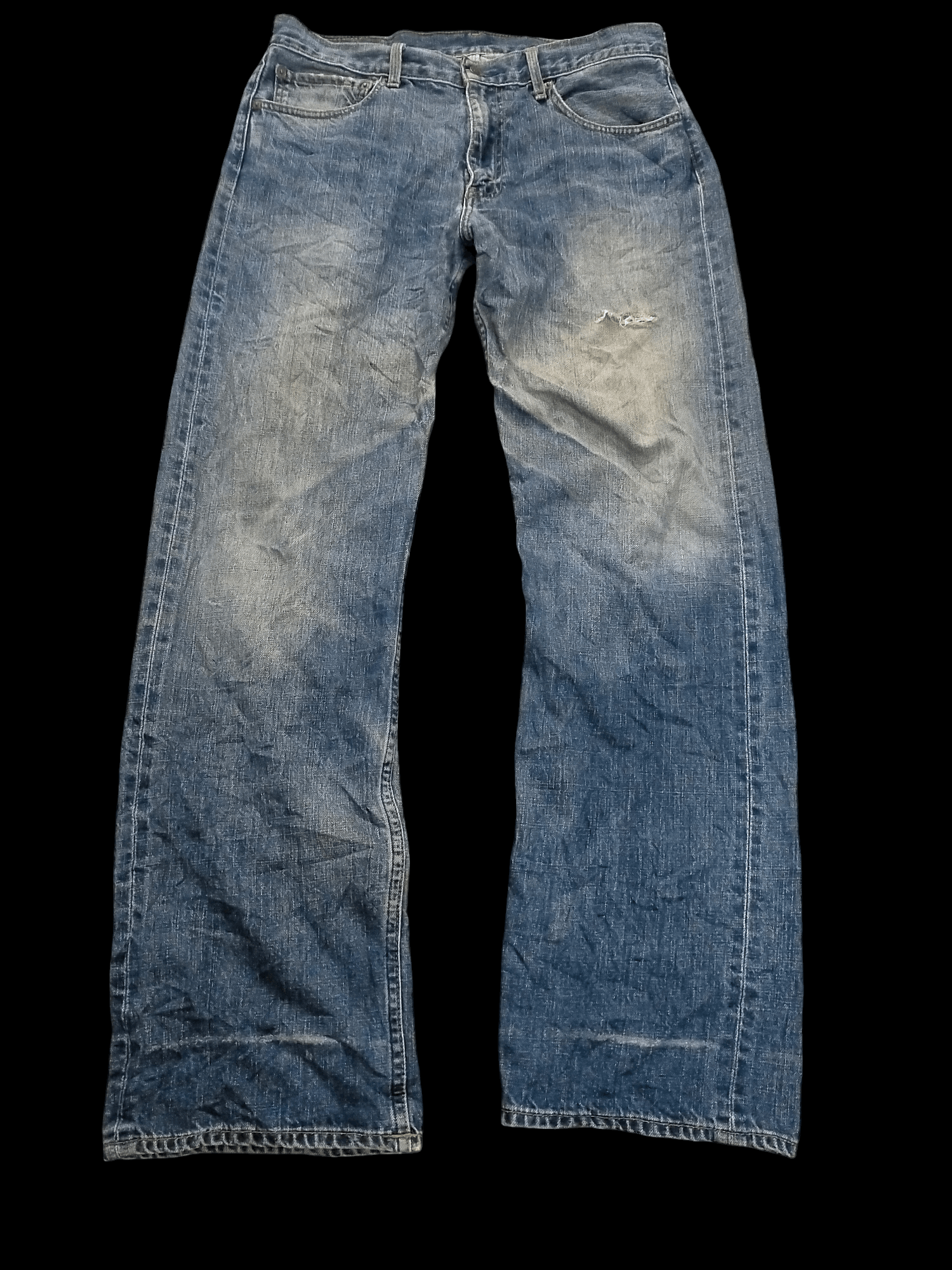 Levi's 🔥 Washed🔥 Vintage Levis 512 Distressed Jeans Size US 32 / EU 48 - 1 Thumbnail