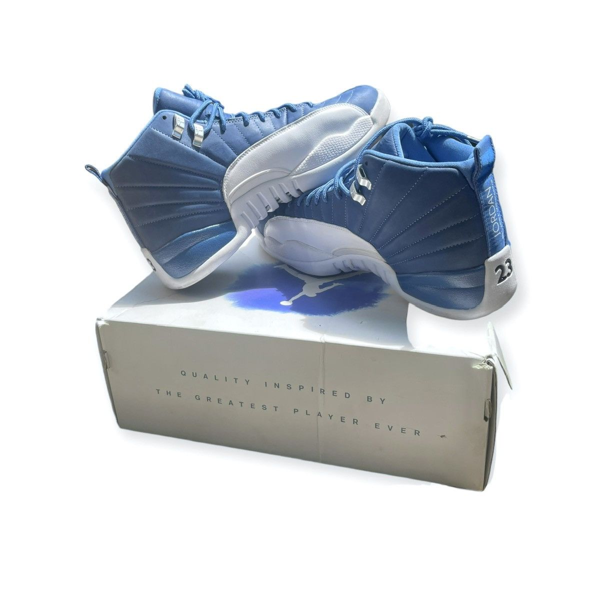 Jordan Brand Nike Air Jordan 12 Retro Indigo Sneakers Size US 11.5 / EU 44-45 - 12 Thumbnail