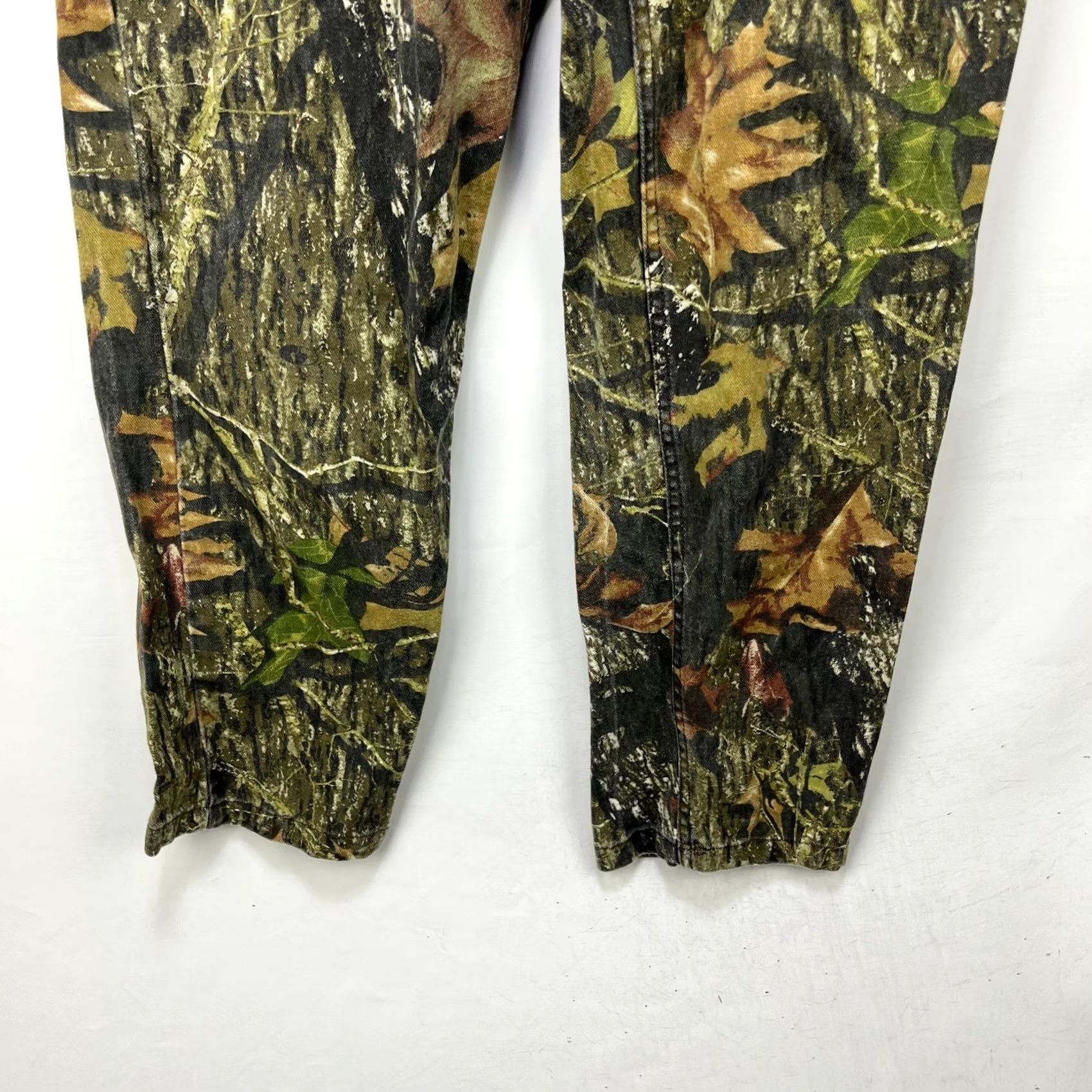 Vintage VINTAGE Mossy Oak Pants Baggy Real Tree Camo 35 30 Green 90s Mens Size US 34 / EU 50 - 3 Thumbnail