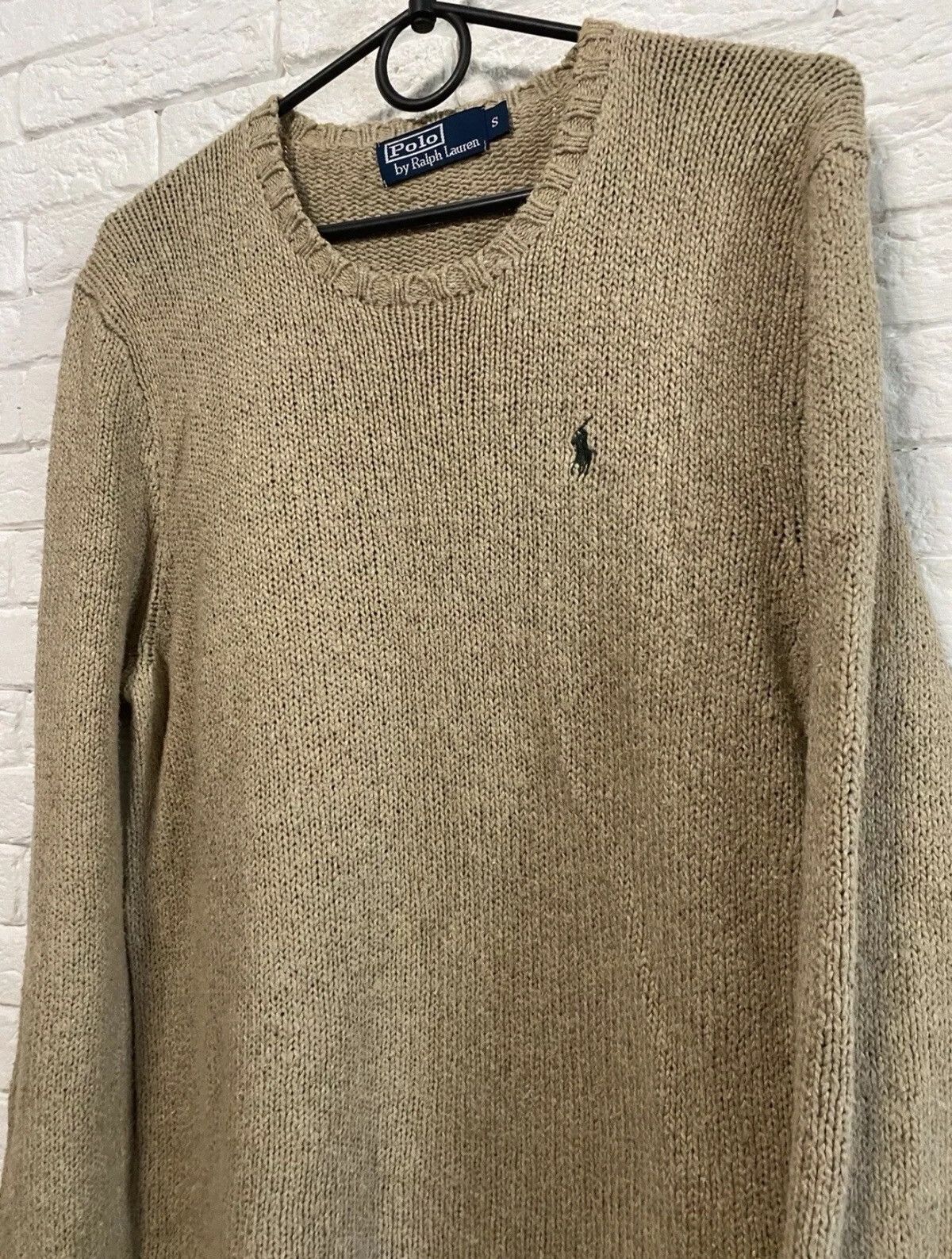 Polo Ralph Lauren Polo Ralph Lauren Linen Knit Sweater Sz S Size US S / EU 44-46 / 1 - 2 Thumbnail