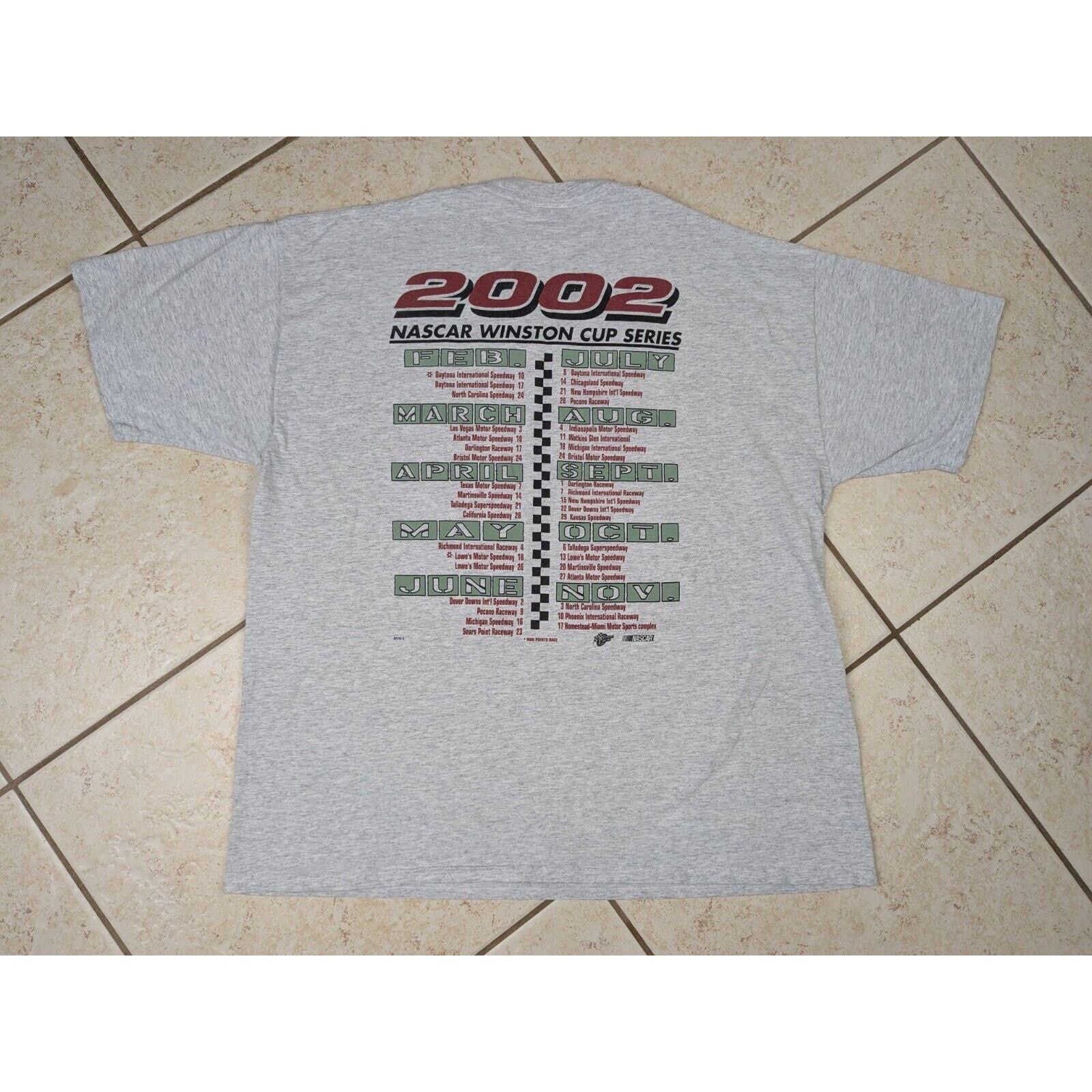 Other Vtg 2002 NASCAR T Shirt Winston Cup "COME GET SOME" Gray XL Size US XL / EU 56 / 4 - 7 Thumbnail