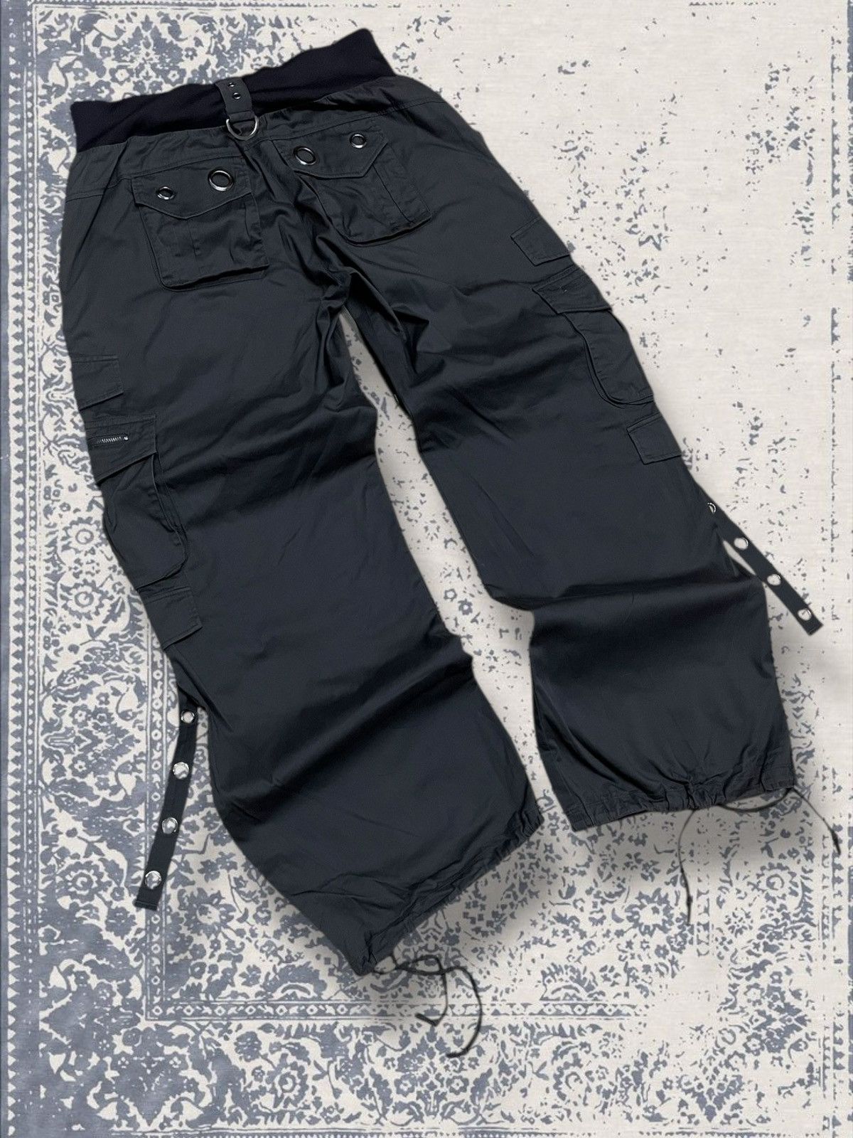 Designer × Japanese Brand × Vintage Vintage 90s Japan Designer Dippers Baggy Bondage Style Pant Size US 28 / EU 44 - 9 Thumbnail