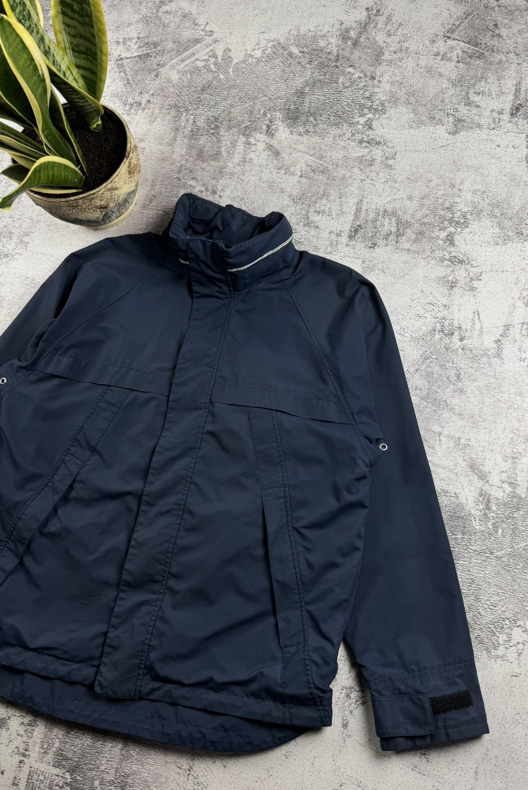 Hackett Vintage Hackett London Blue Windbreaker Bomber Light Jacket Size US M / EU 48-50 / 2 - 3 Thumbnail