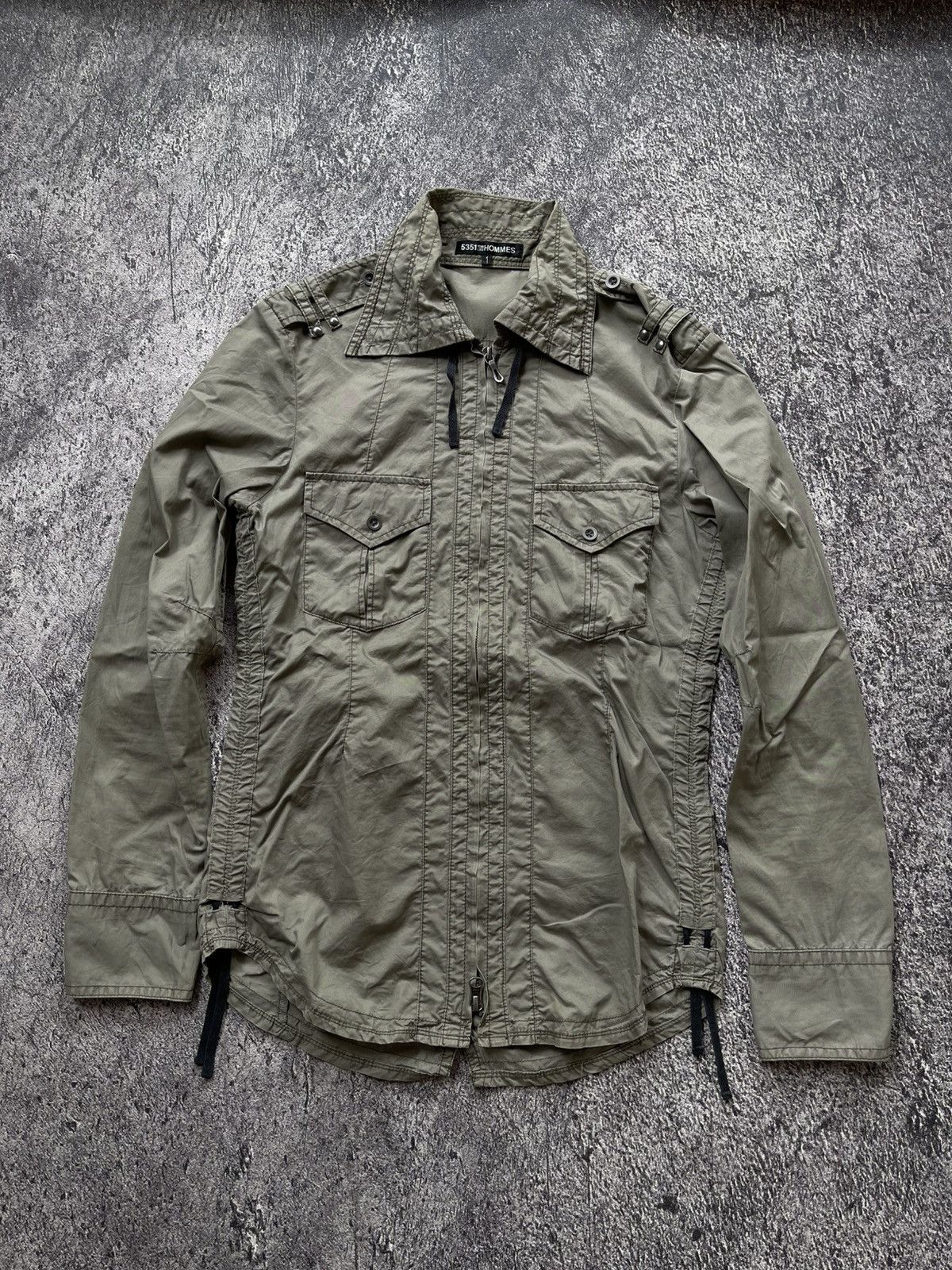 5351 POUR LES HOMMES 5351 Pour Les Hommes vkei lgb style zipper shirt Size US M / EU 48-50 / 2 - 1 Thumbnail