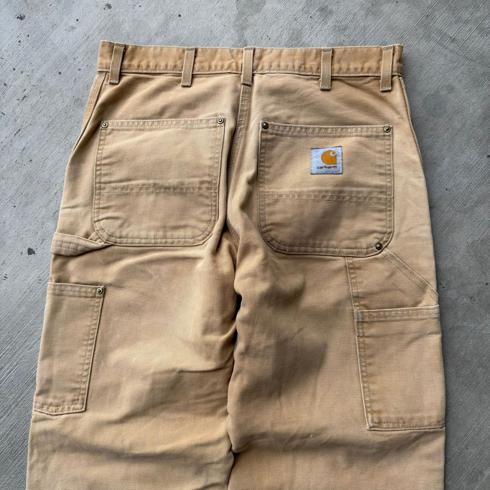 Carhartt × Vintage Carhartt brown double knee work wear carpenter pants Size US 30 / EU 46 - 5 Thumbnail
