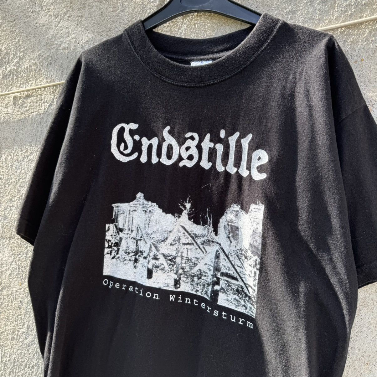 Band Tees 2000s Endstille Operation Wintersturm Black Metal Band Tee Size US L / EU 52-54 / 3 - 3 Thumbnail