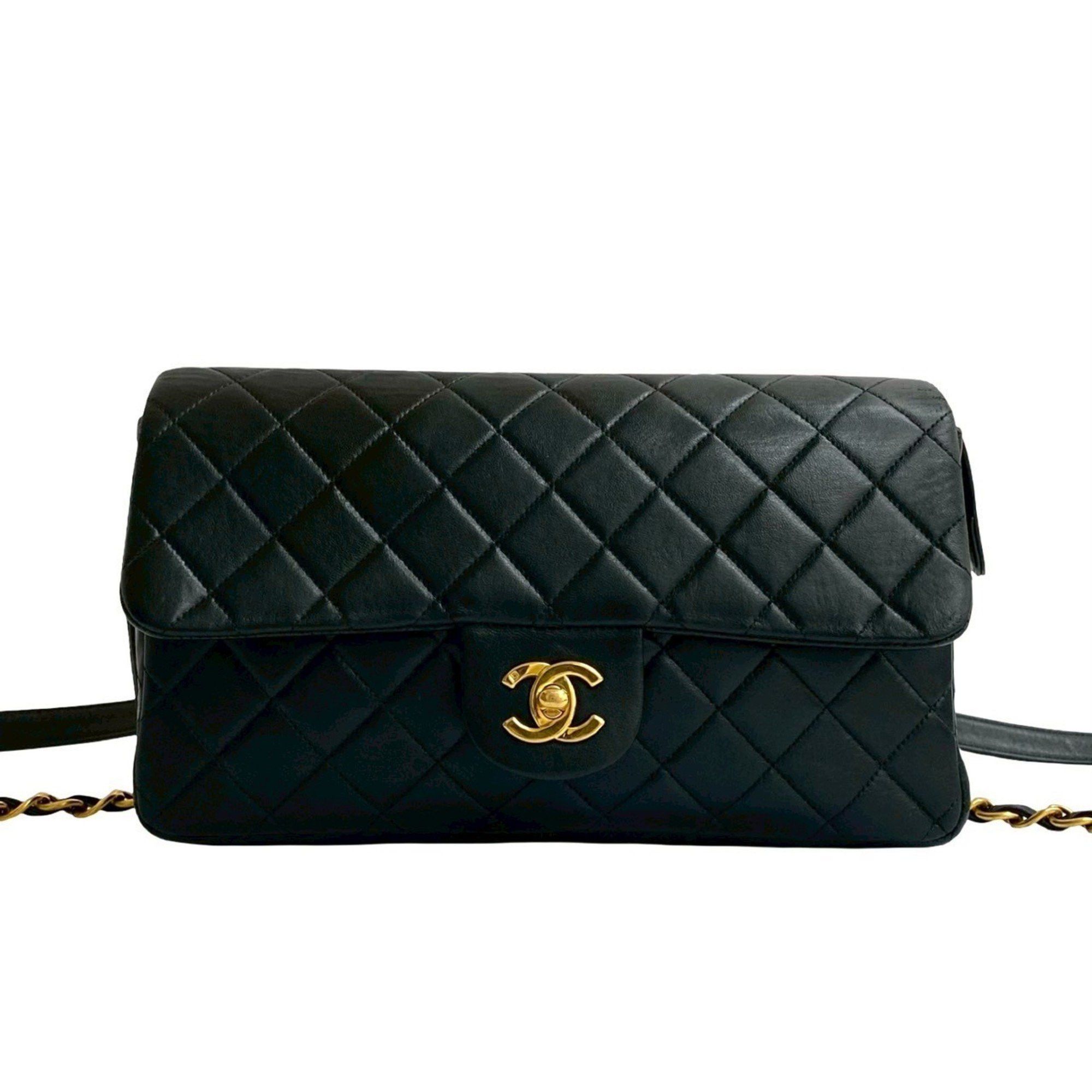 Chanel CHANEL Triple Coco Caviar Leather Turnlock Chain 