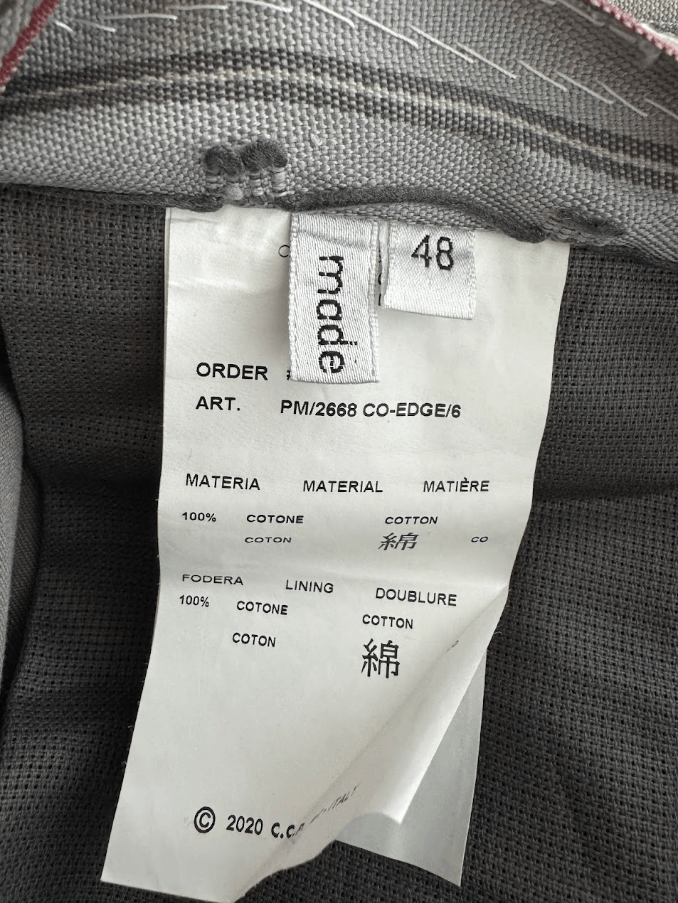 Carol Christian Poell Meltlock Breadsticks PM/2668 CO-EDGE/6 Size US 30 / EU 46 - 4 Thumbnail