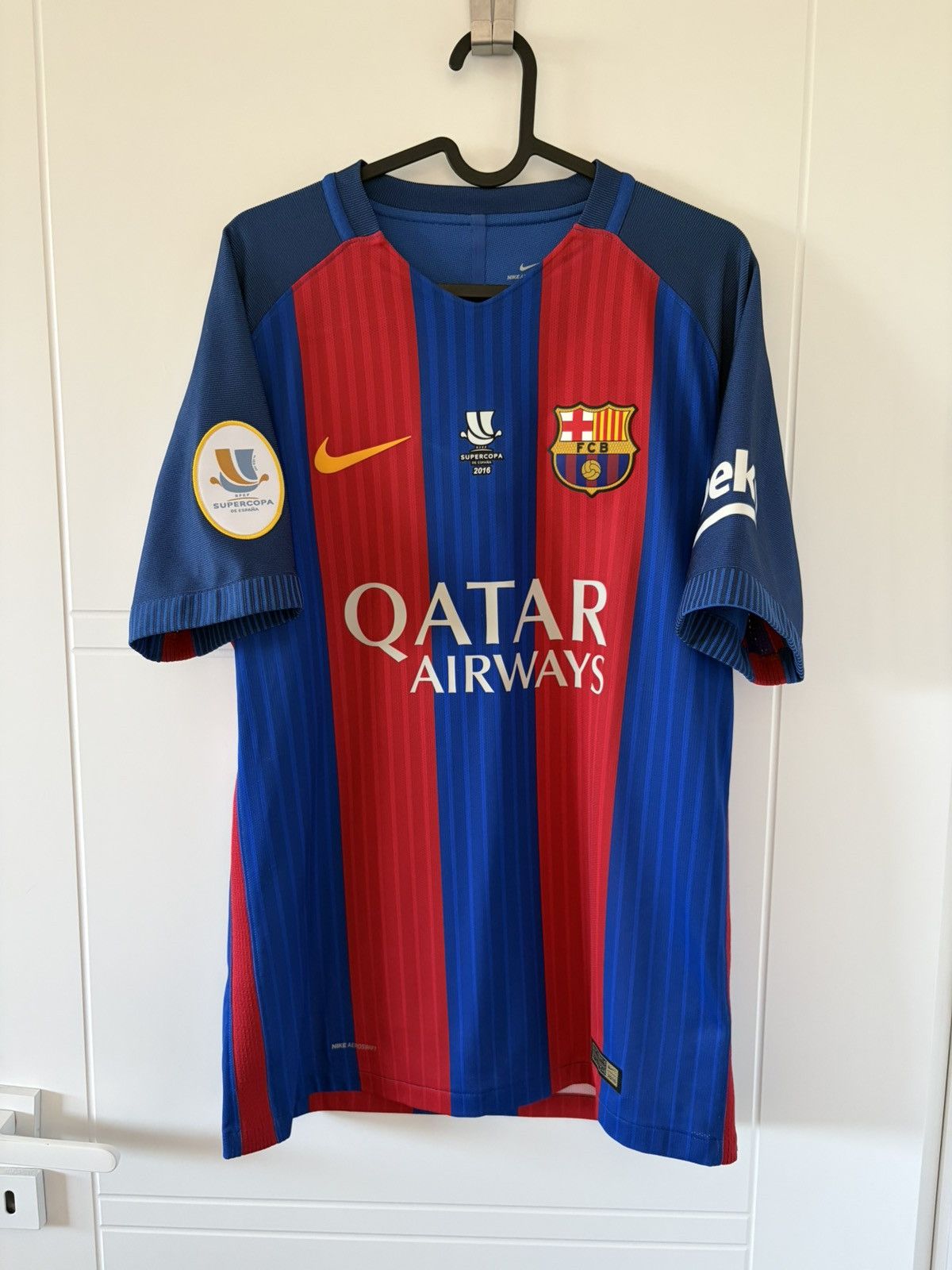Barcelona nike 2016/2017 domowa Messi meczowa — zdjęcie 5